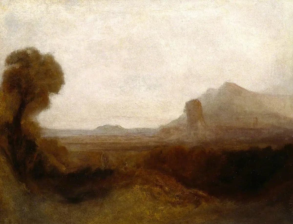 Italian Landscape with a Tower