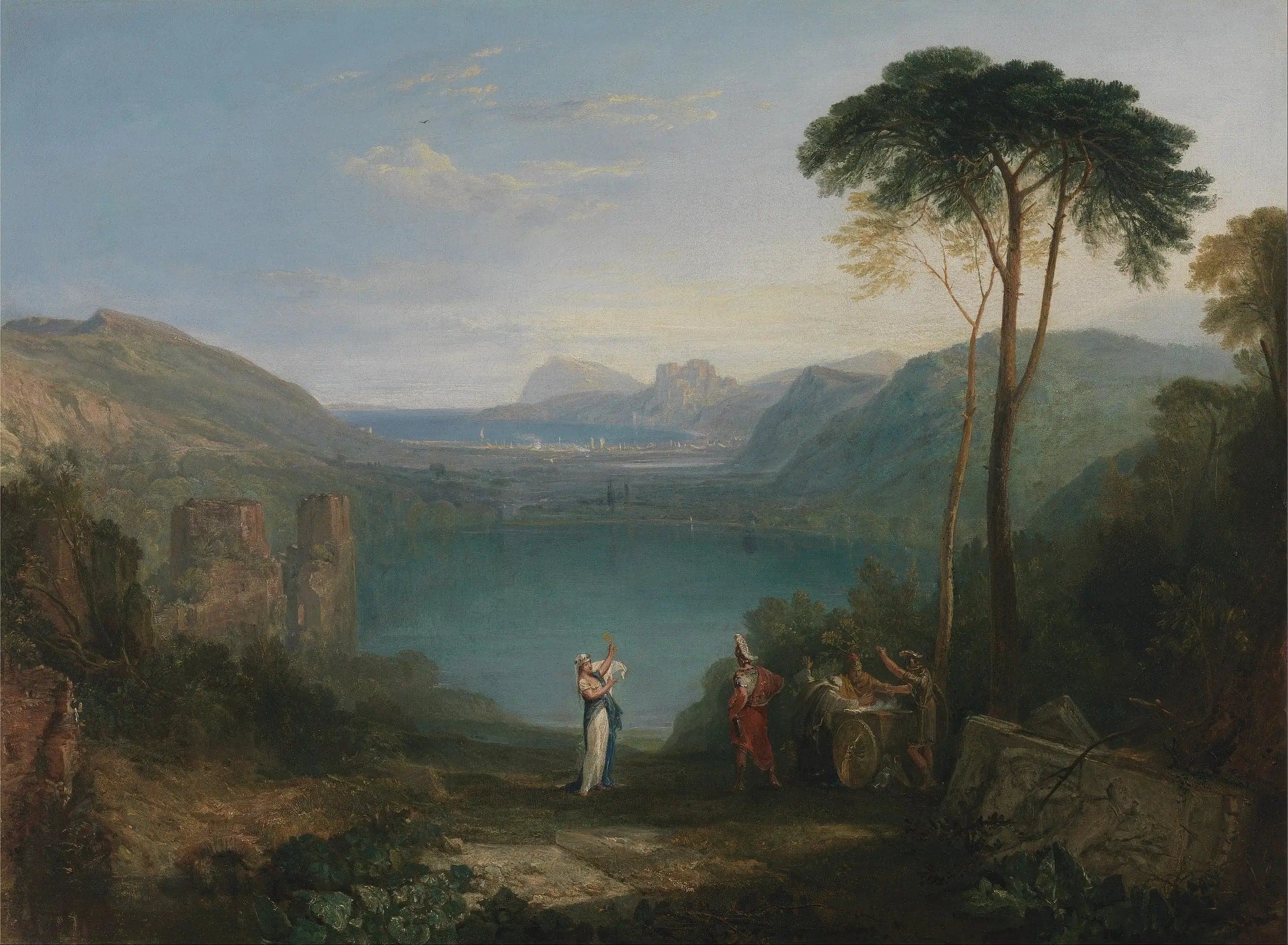 Lake Avernus: Aeneas and the Cumaean Sybil