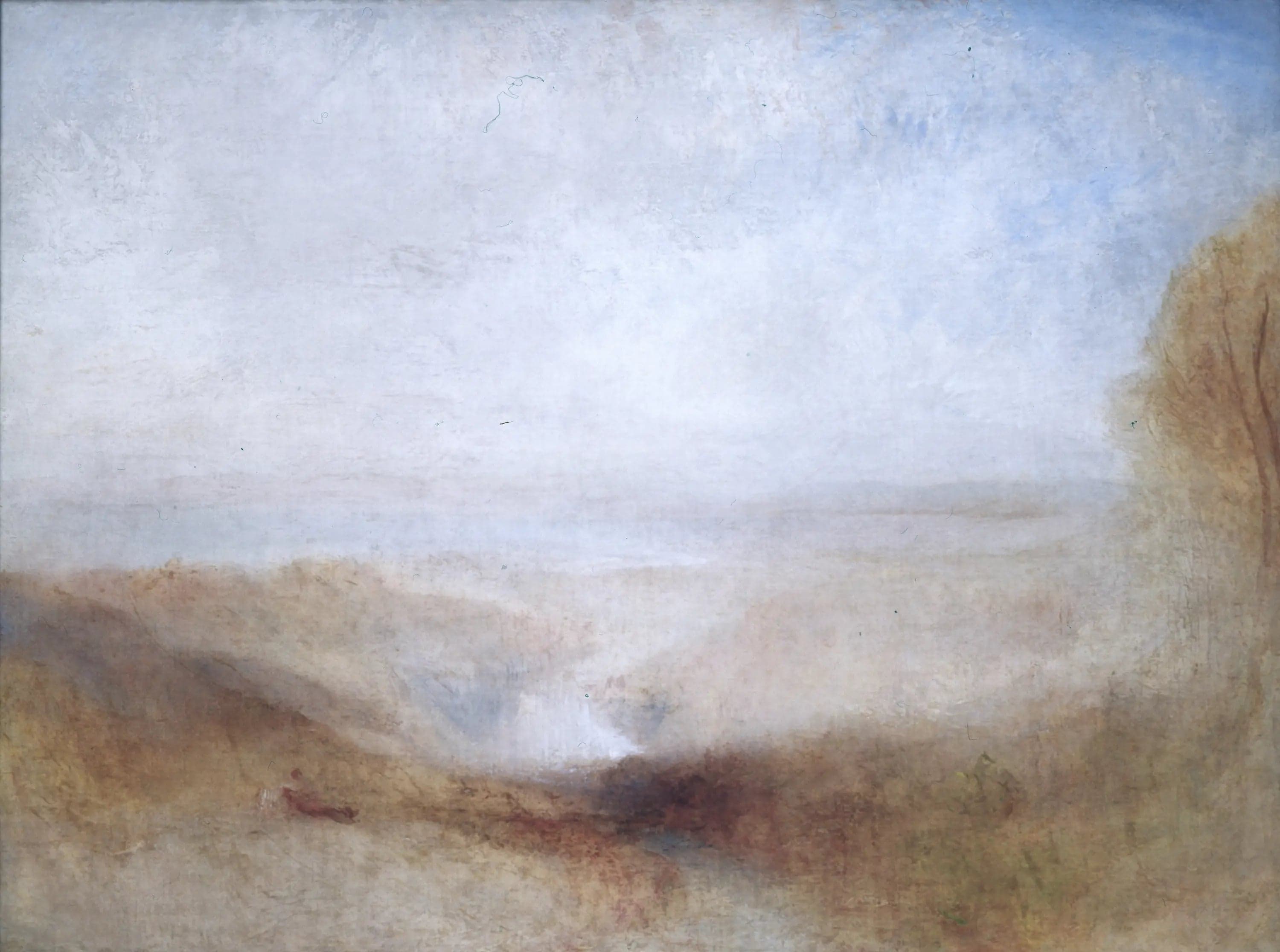 Landscape with a River and a Bay in the Distance