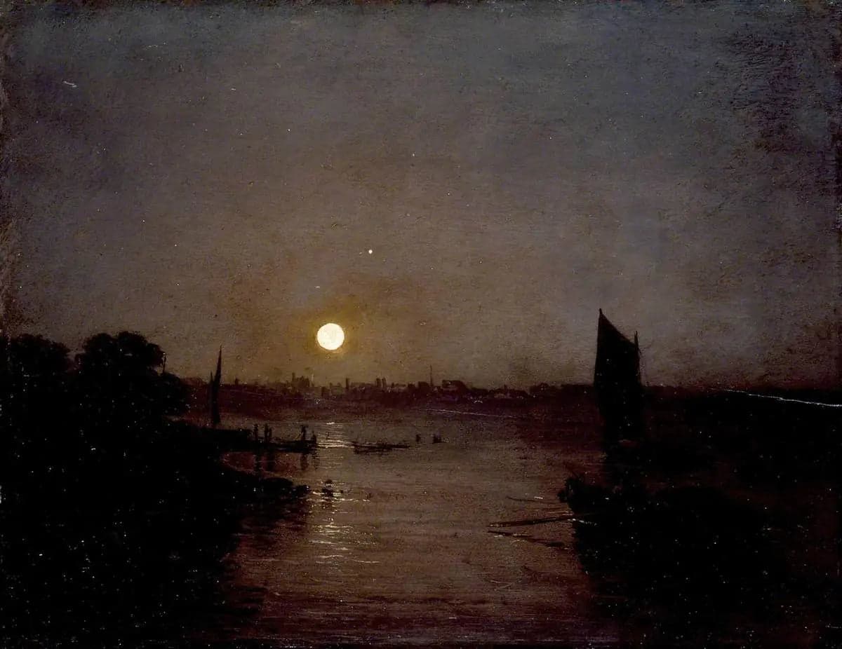 Moonlight, a Study at Millbank