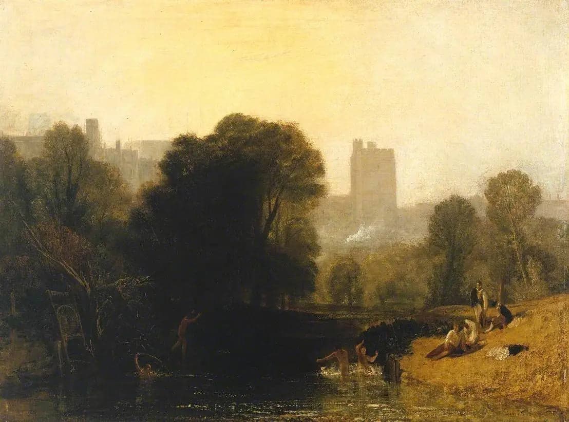Near the Thames' Lock, Windsor