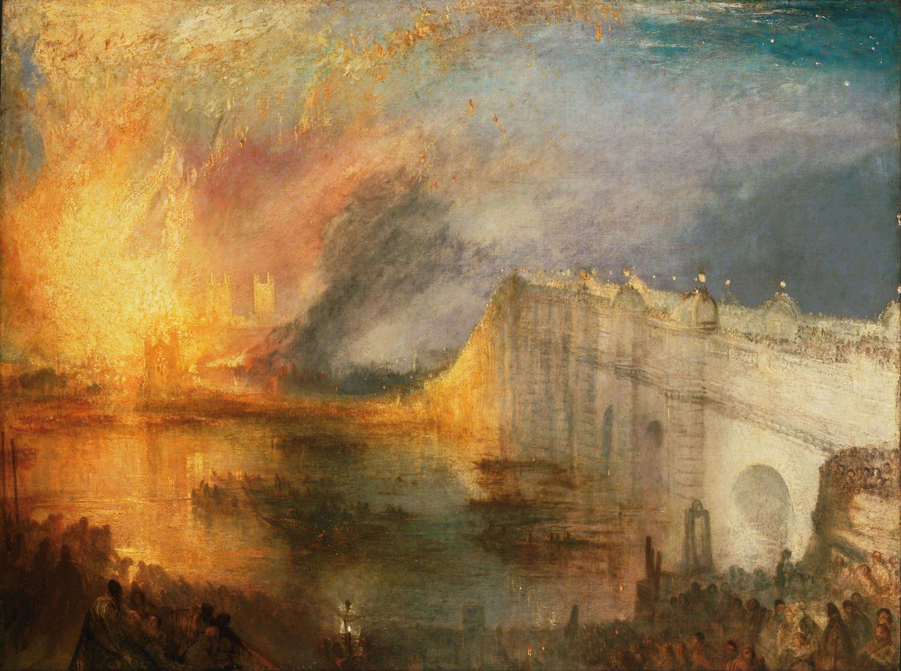 The Fire of the House of Lords and Commons, October 16, 1834