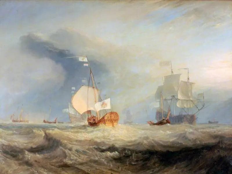 Van Tromp's Barge Entering the Texel, 1645