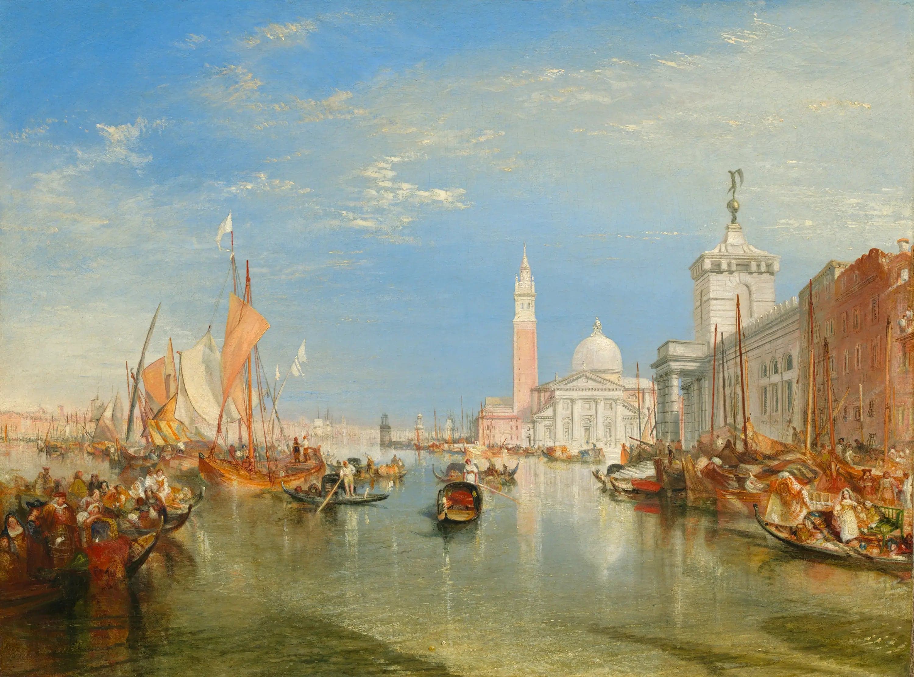 Venice, the Dogana and San Giorgio Maggiore
