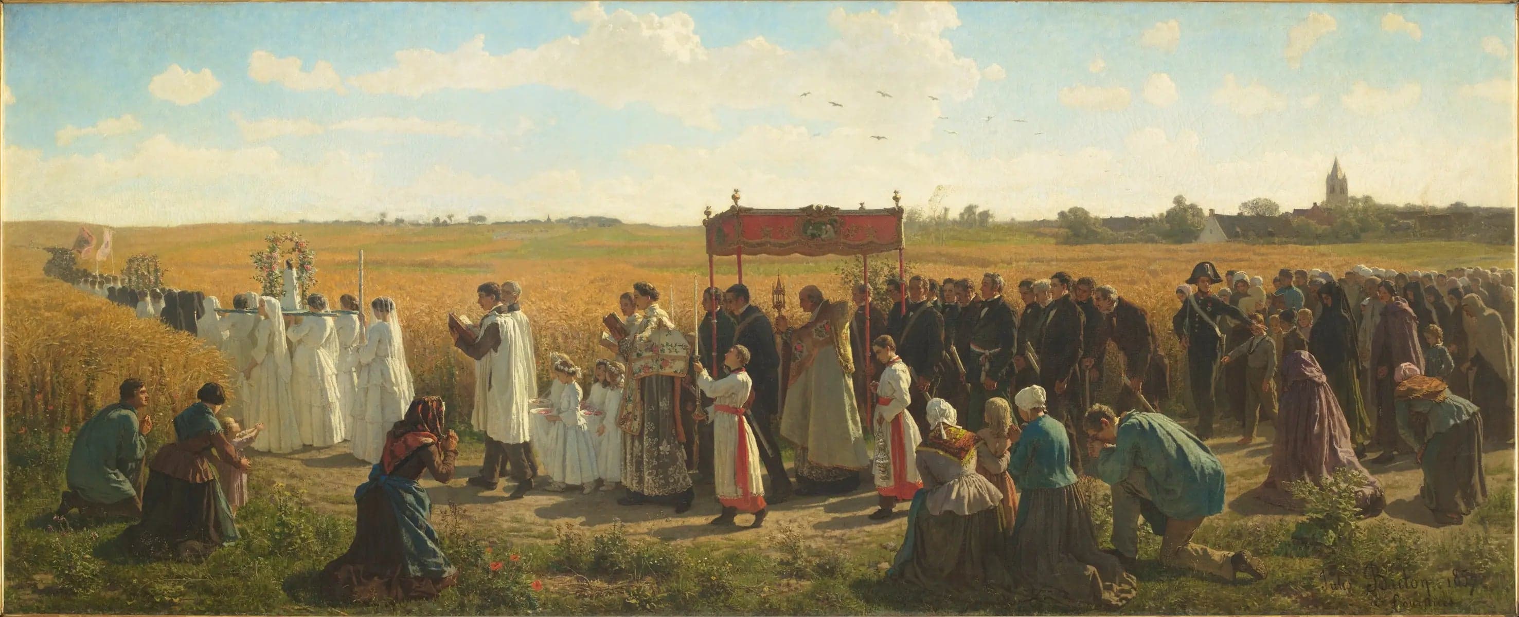 The Blessing of the Wheat in Artois