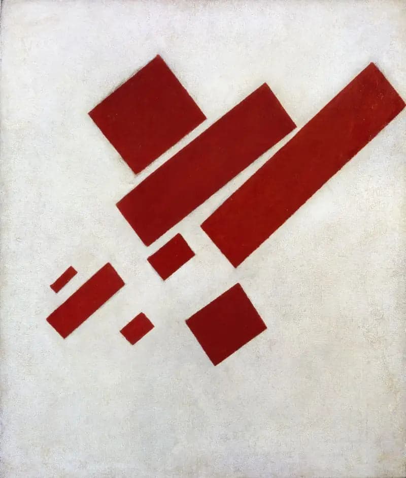 Suprematist Painting: Eight Red Rectangles