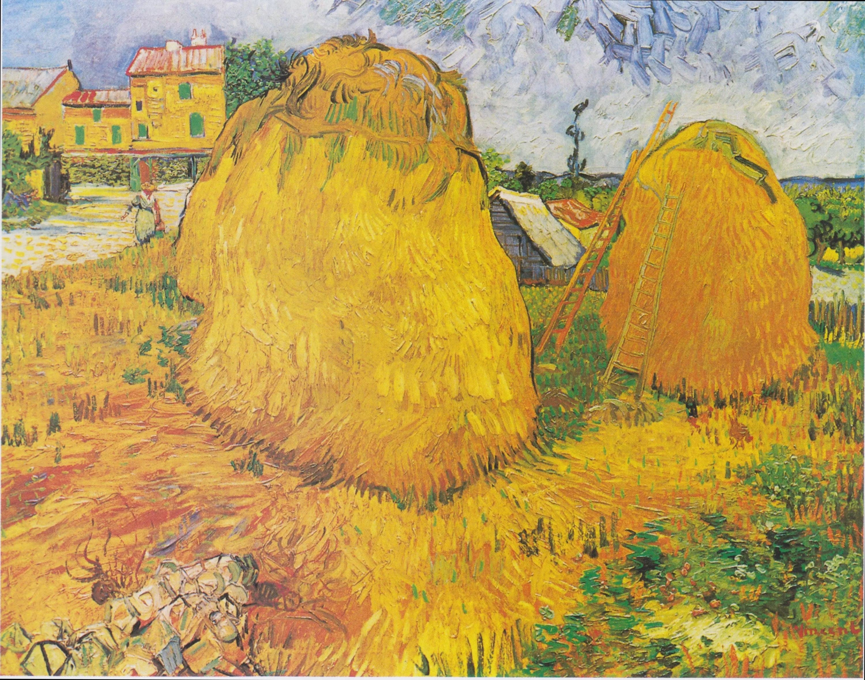 Haystacks in Provence