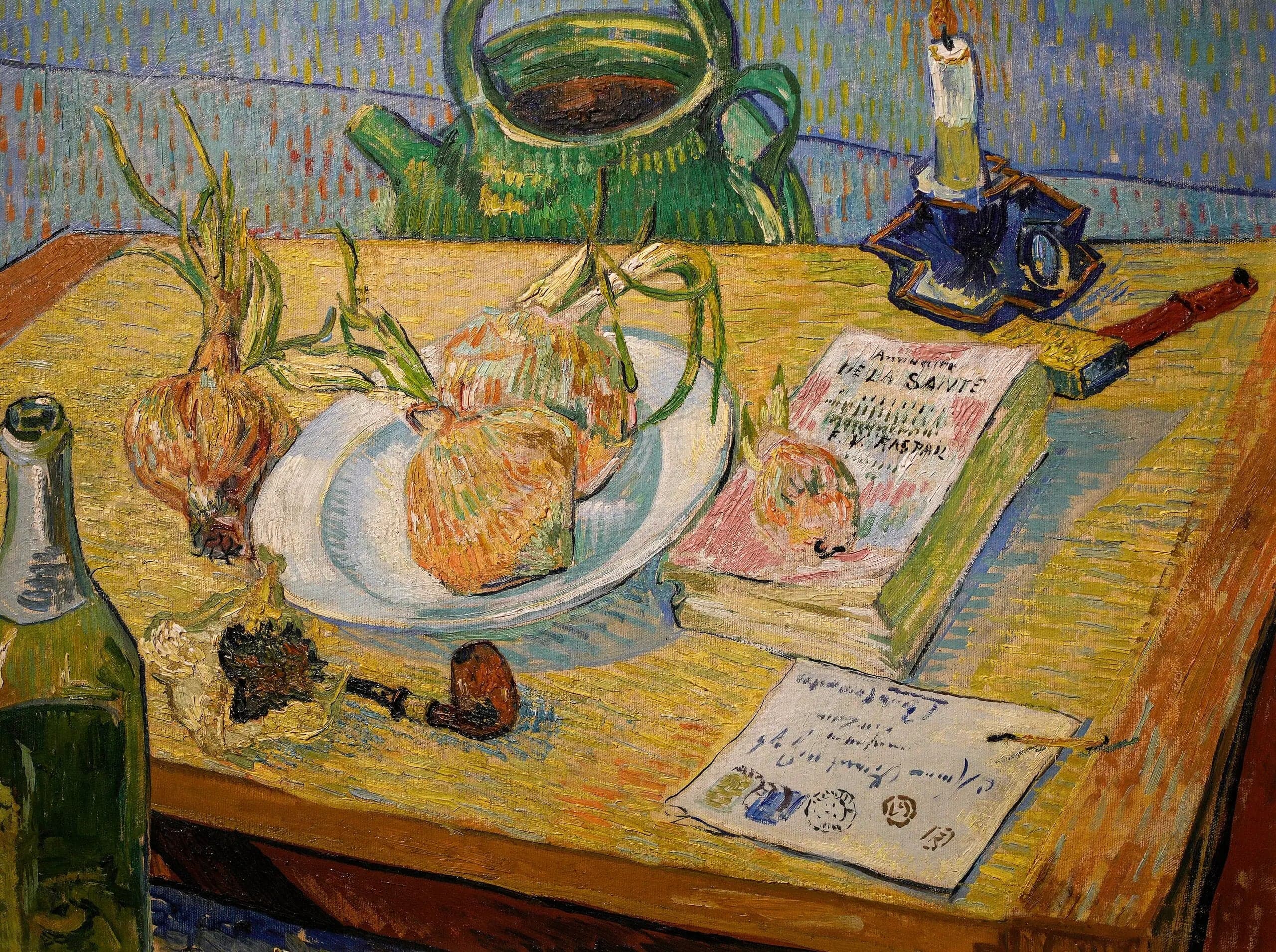 Still Life with Drawing Board and Onions