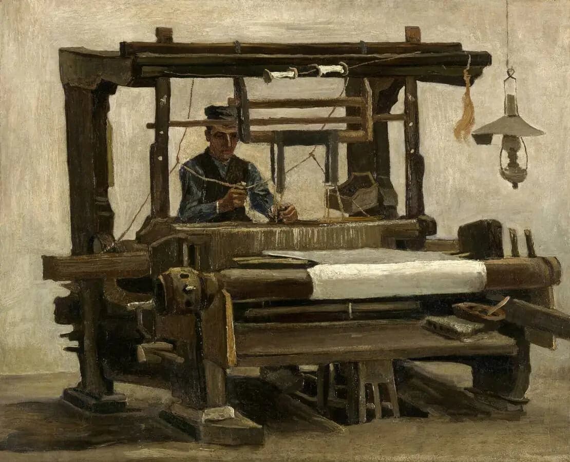 Weaver at the Loom