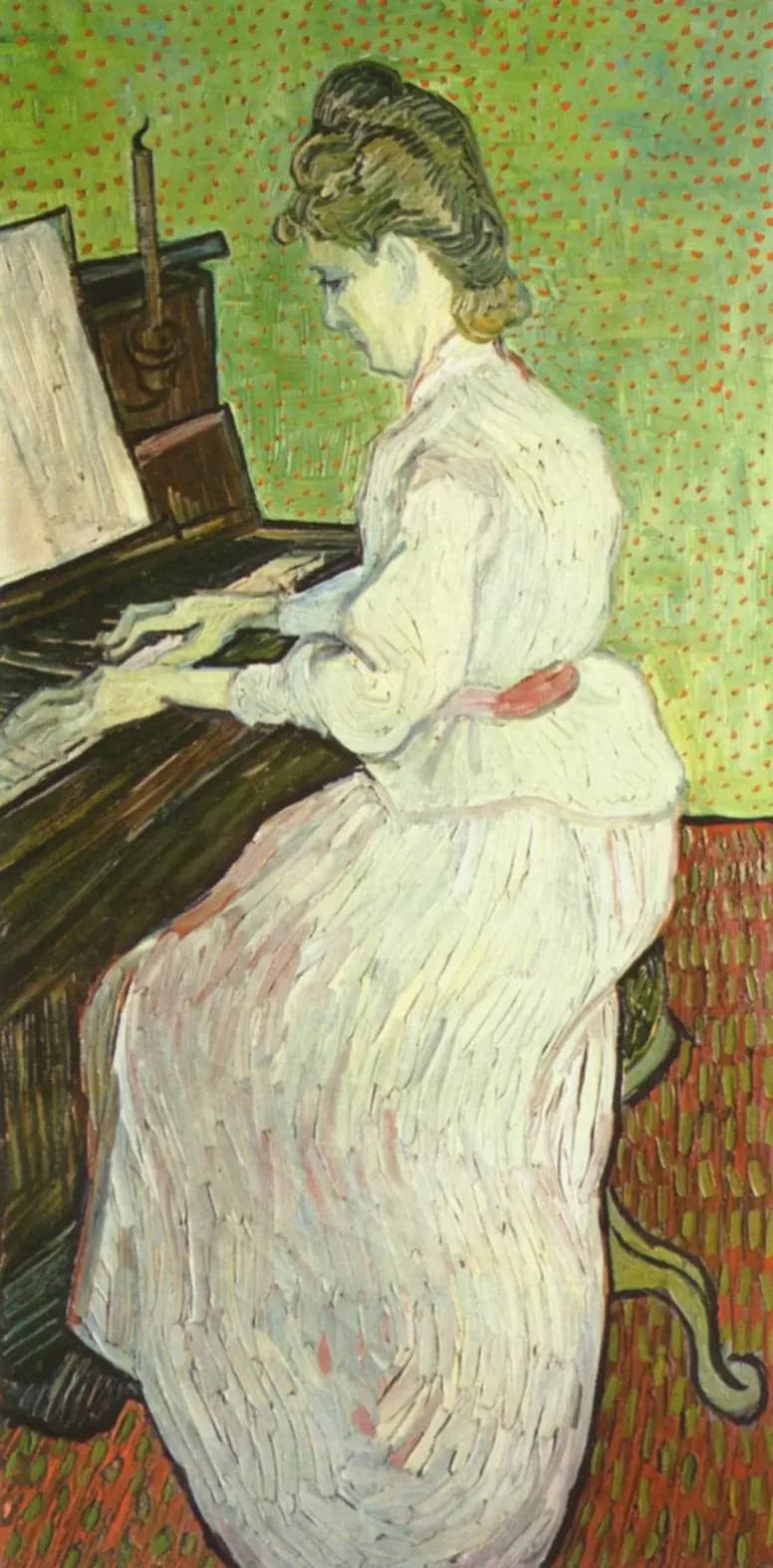 Mademoiselle Gachet at the Piano