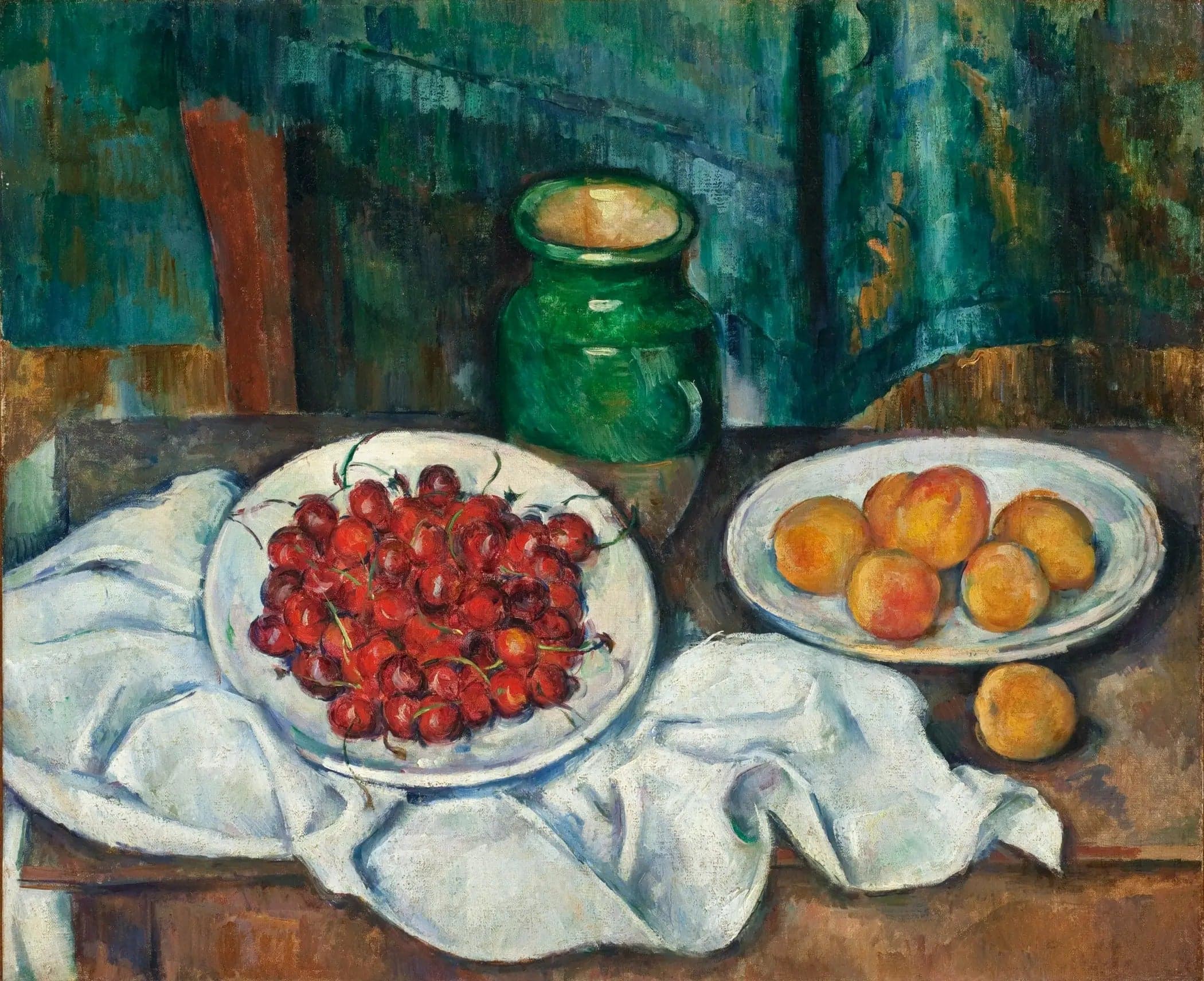 Still Life with a Plate of Cherries