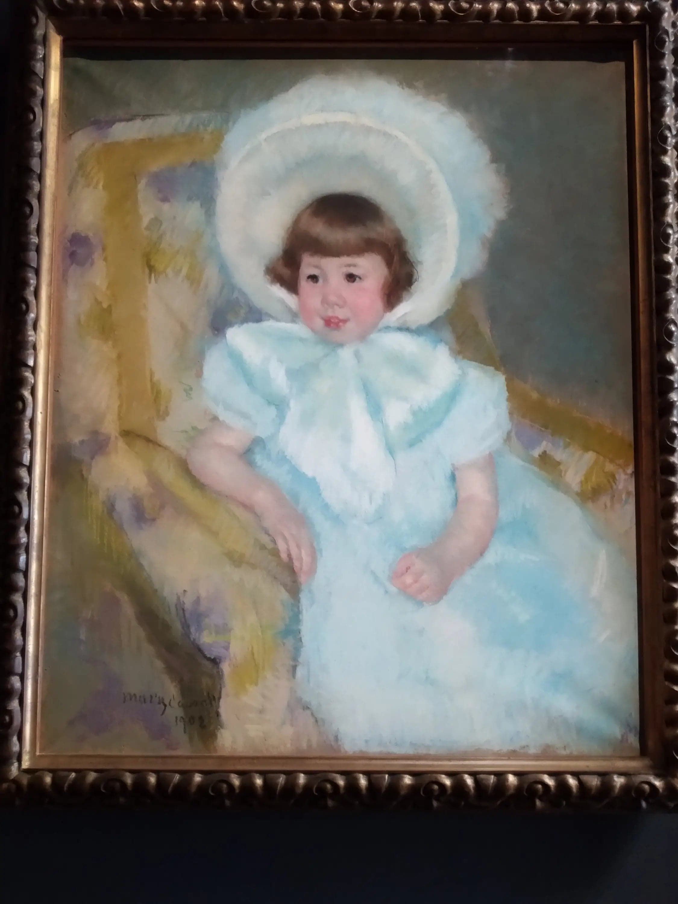 Portrait of Louise-Aurore Villeboeuf as a Child