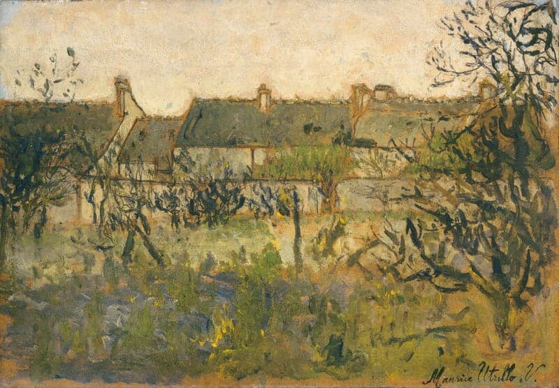 Rangée de maisons à Pierrefitte