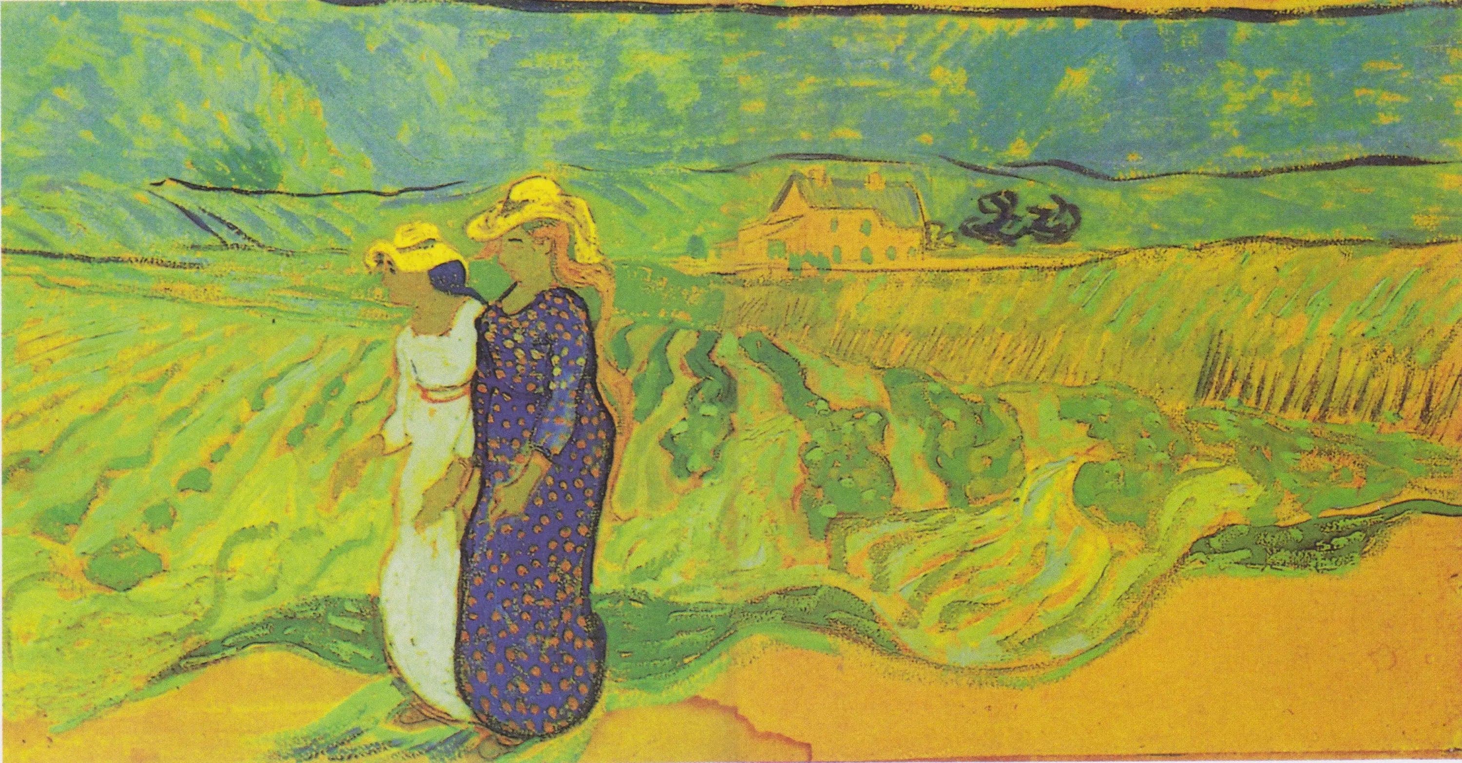 Two Women in the Fields