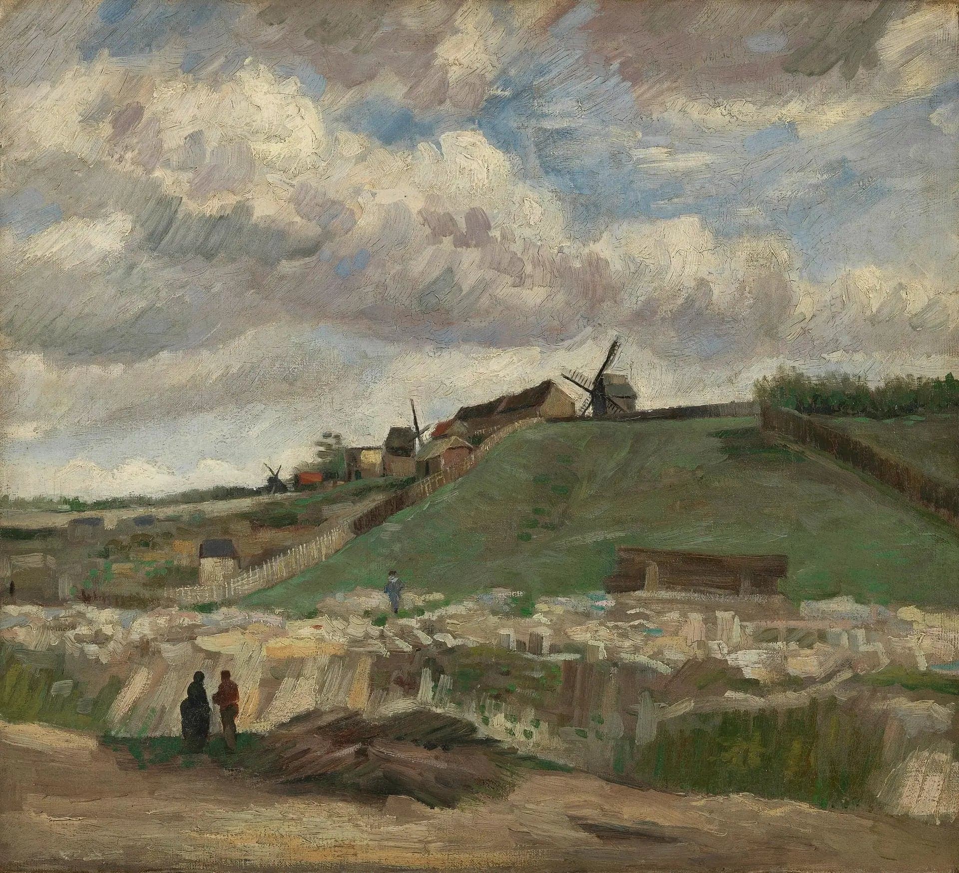 The Hill of Montmartre with the Stone Quarry