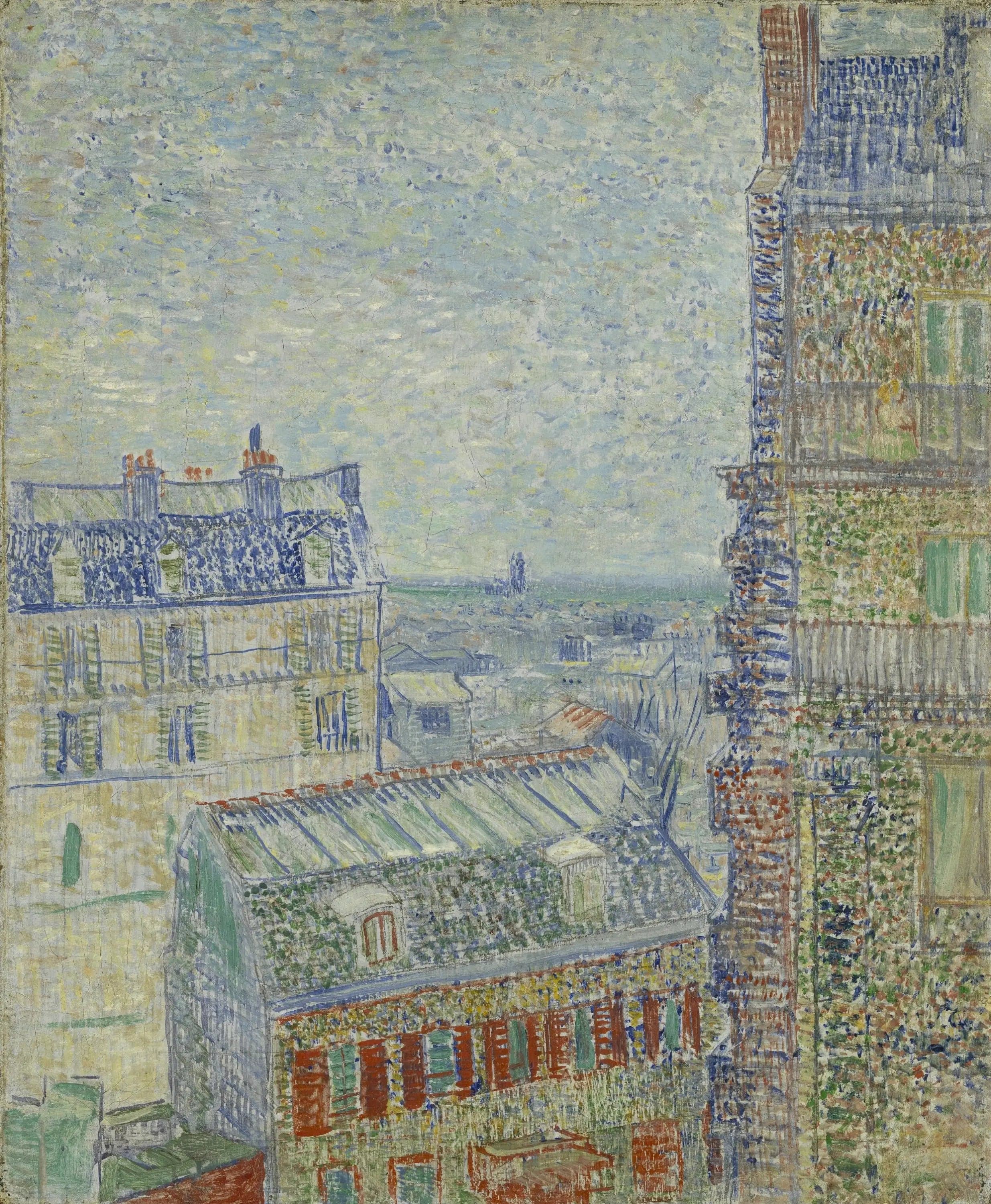 View of the Roofs of Paris