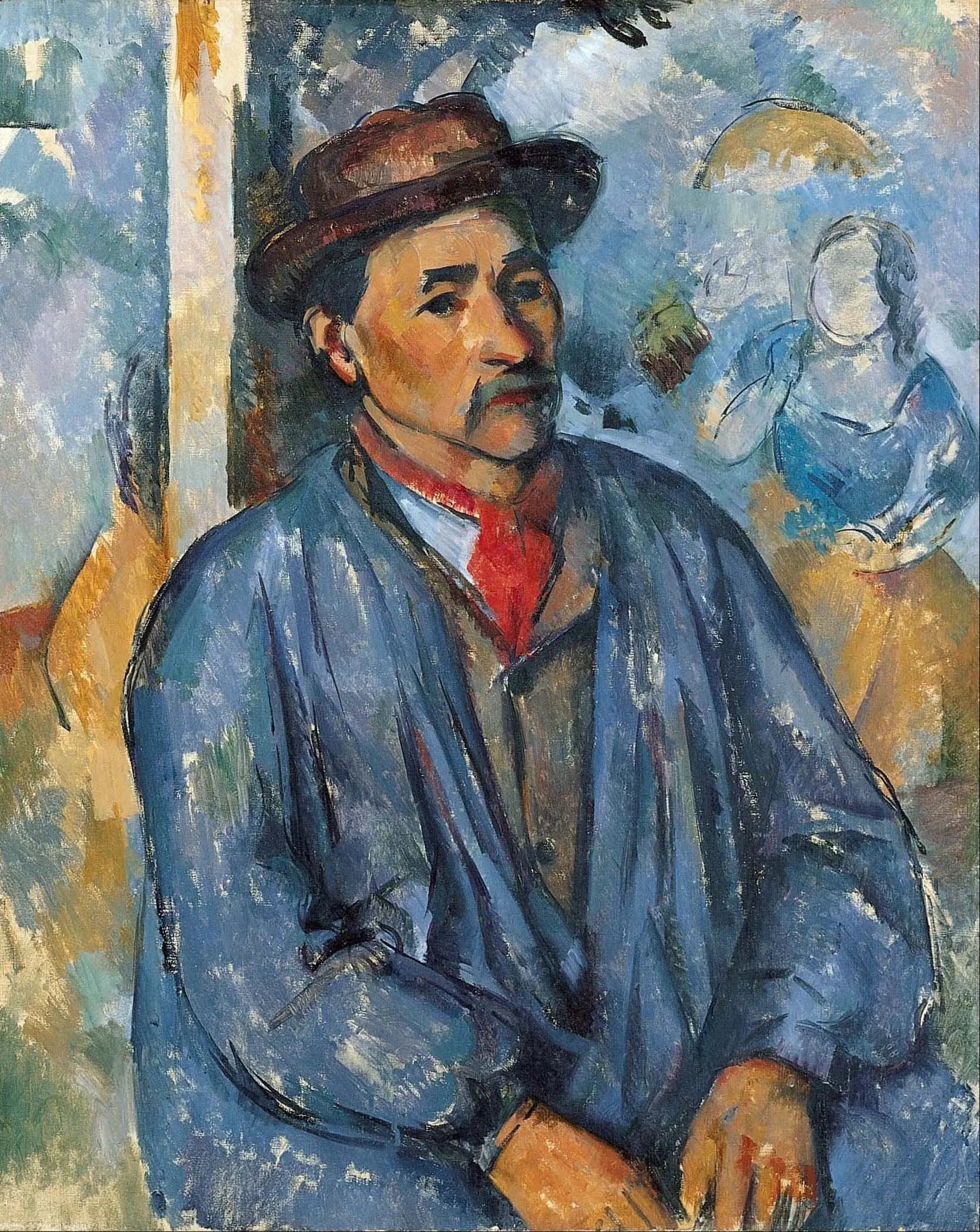 Peasant in a Blue Smock