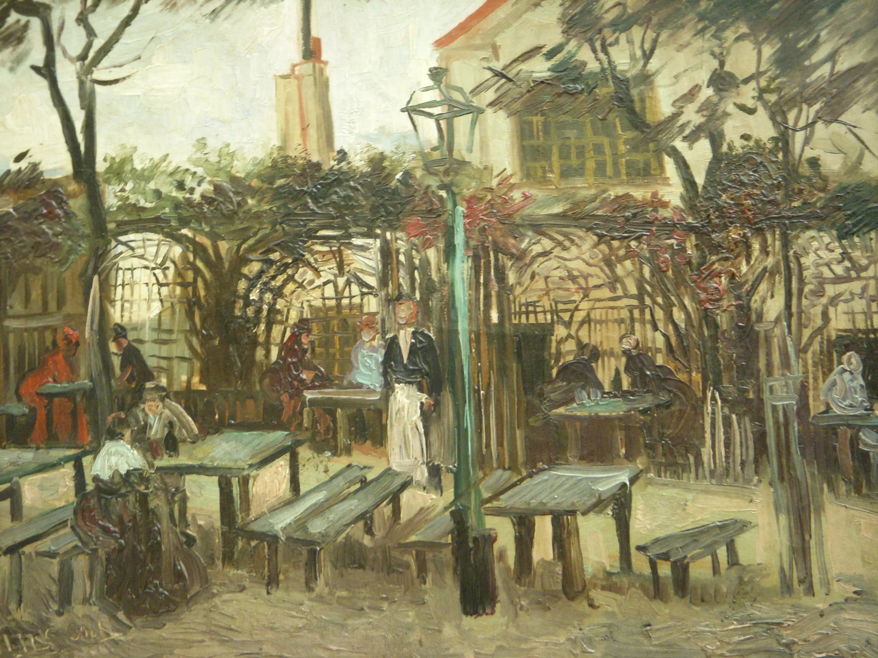 The Guinguette in Montmartre