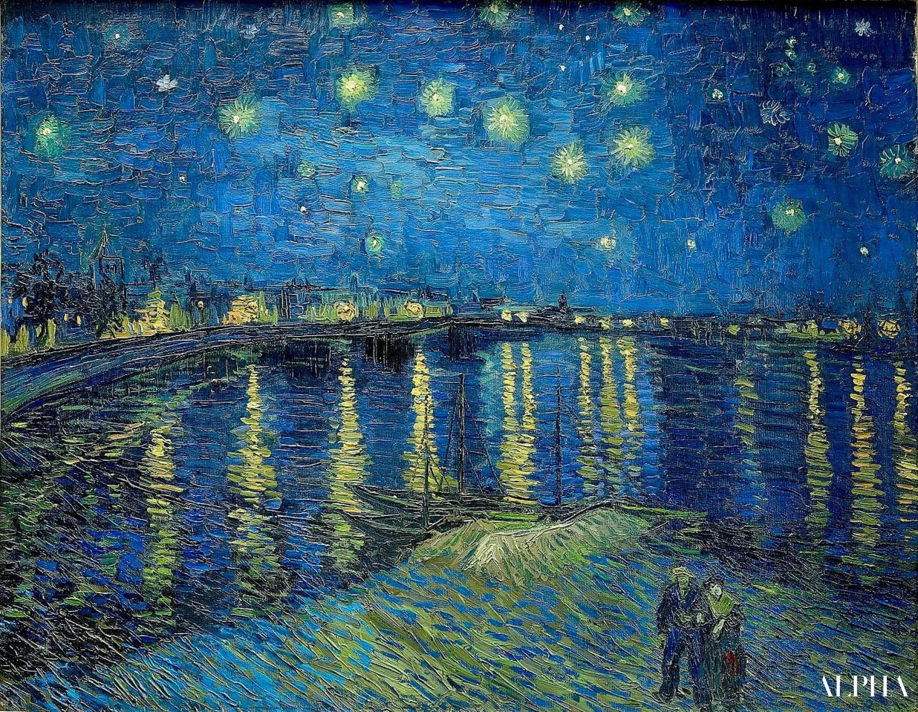 The Starry Night over the Rhône