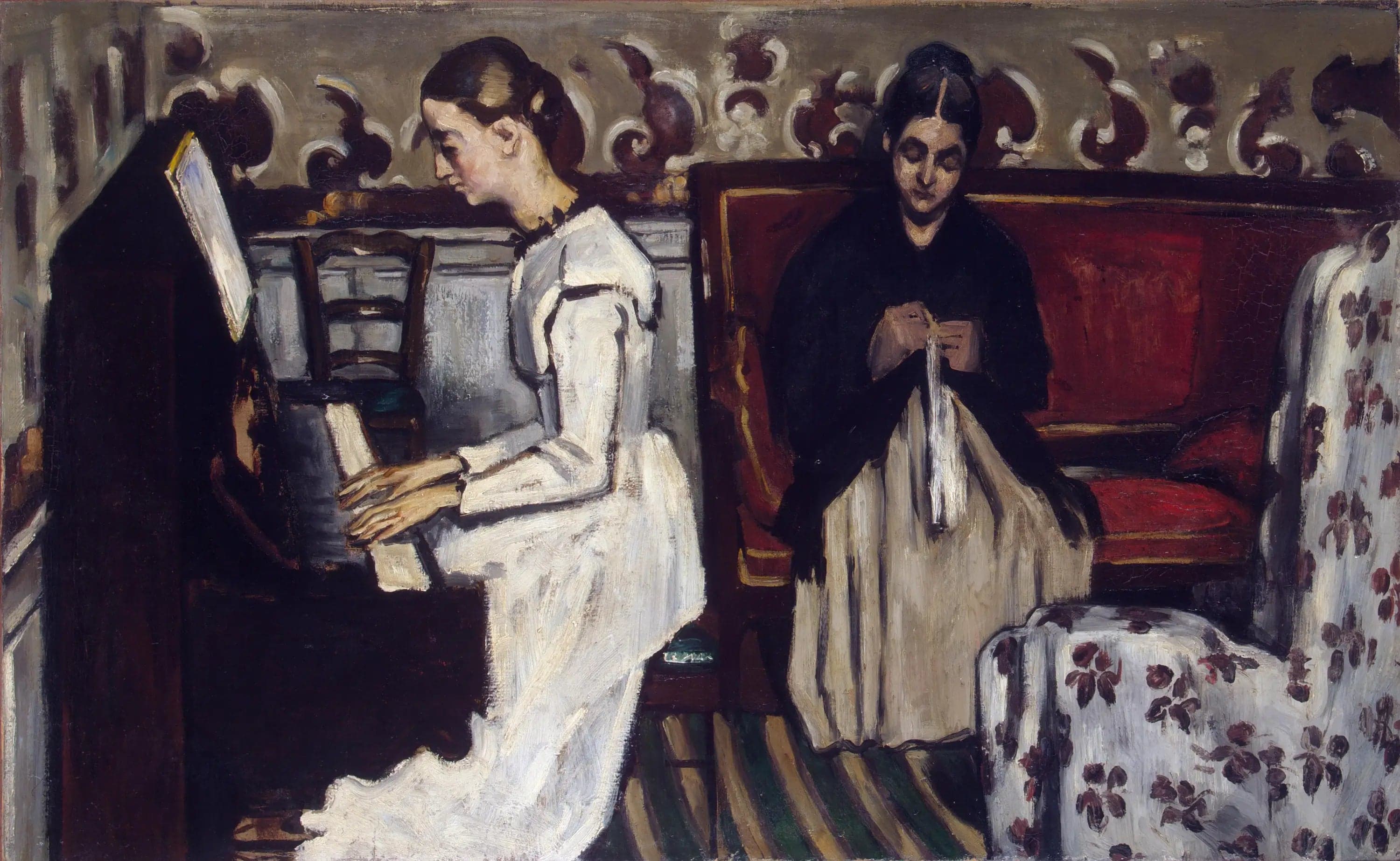 Young Girl at the Piano