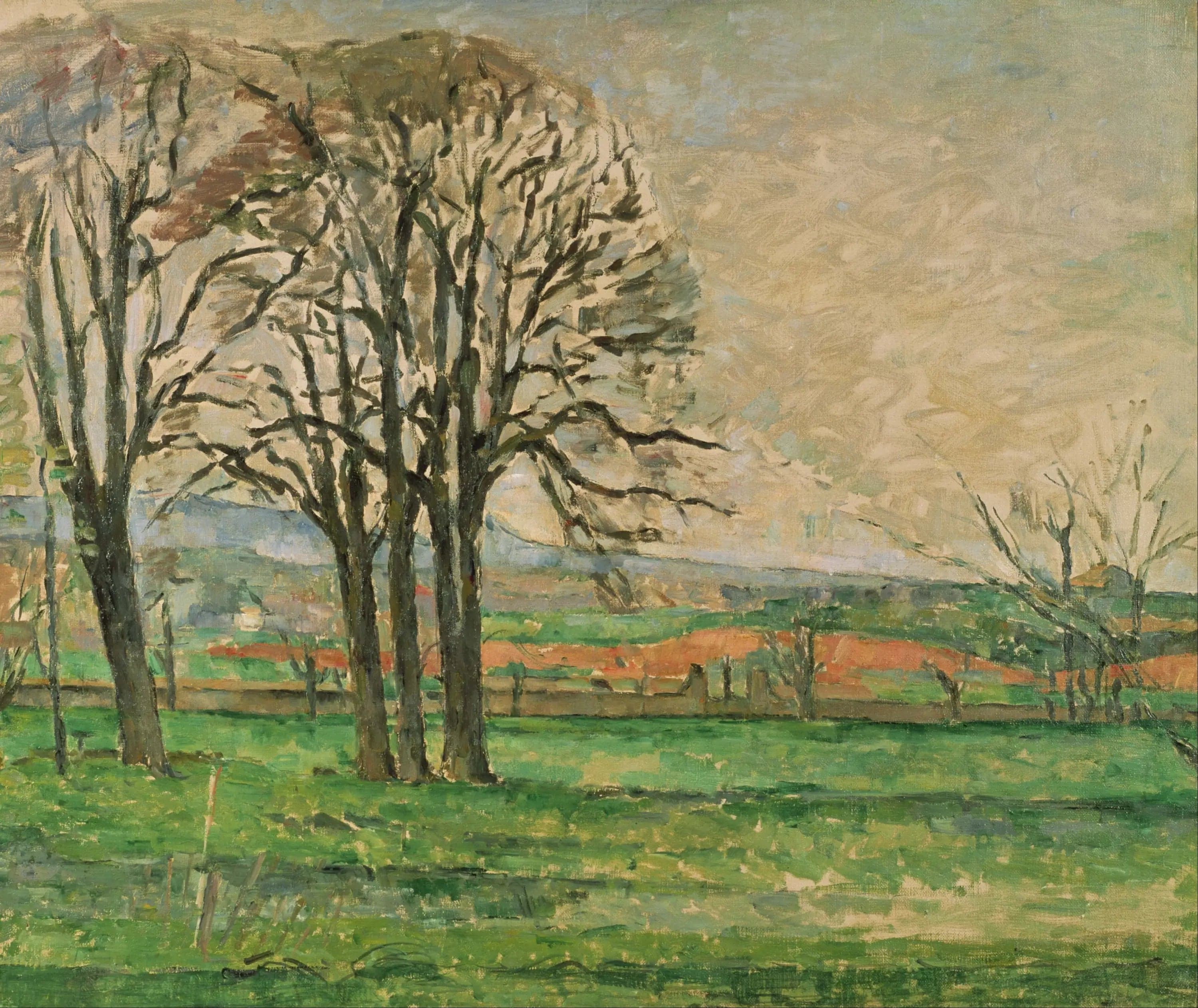 The Bare Trees of Jas de Bouffan