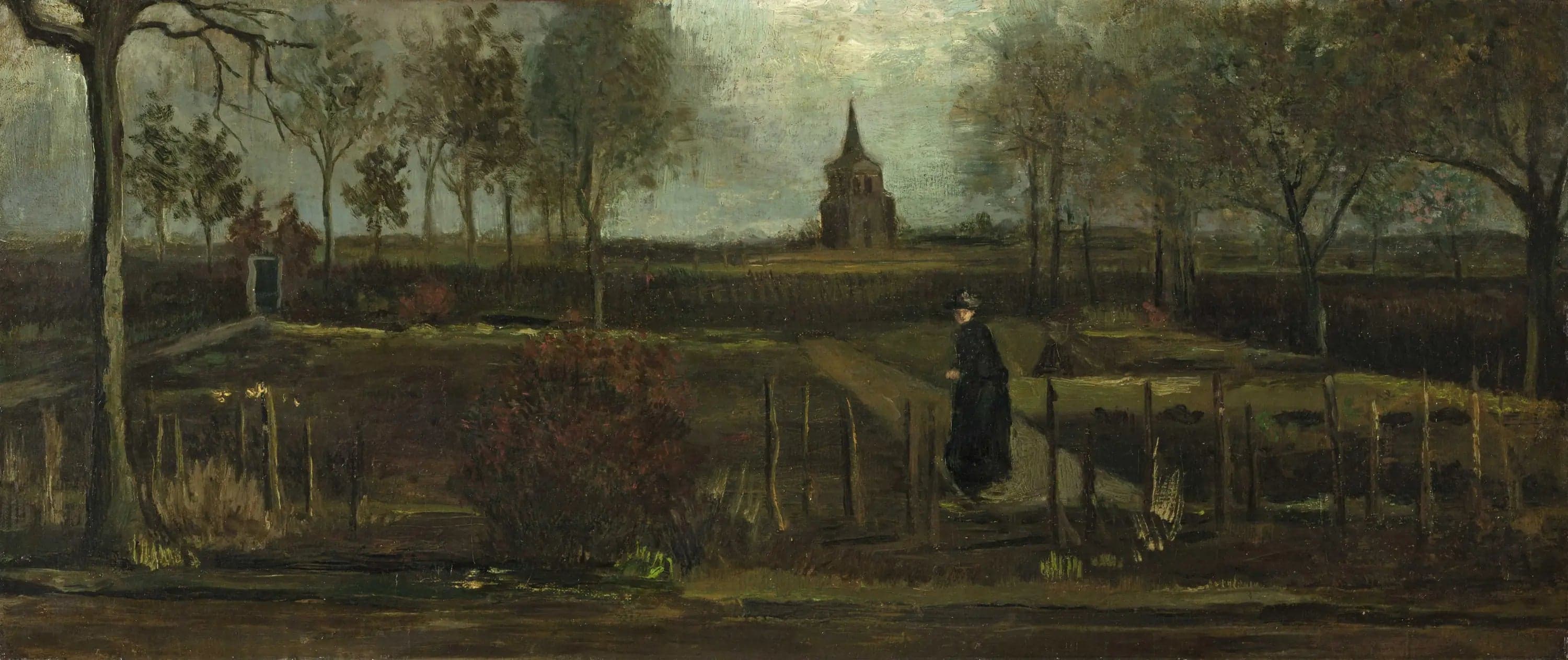 The Garden of the Presbytery at Nuenen in Spring