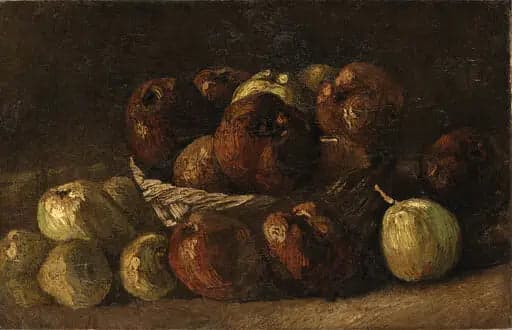 Still Life with Basket of Apples