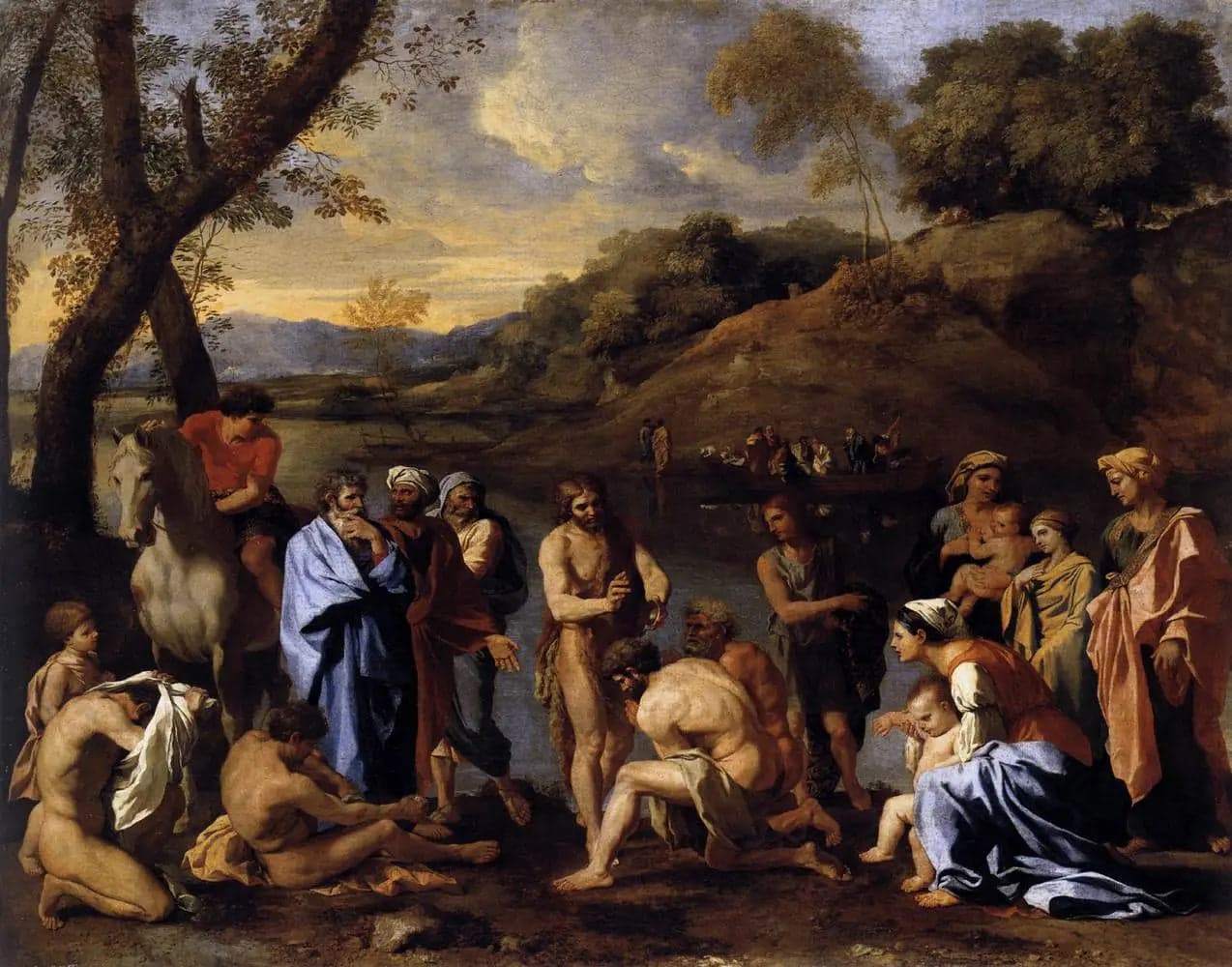 Saint John Baptizing the People