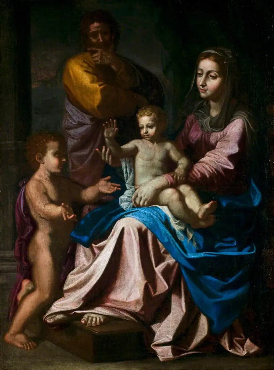 The Holy Family with the Child Saint John