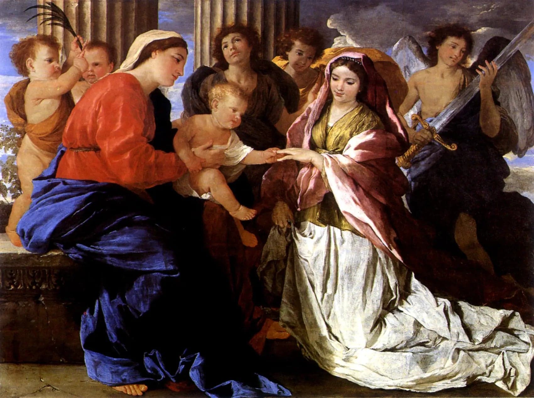 The Mystic Marriage of Saint Catherine