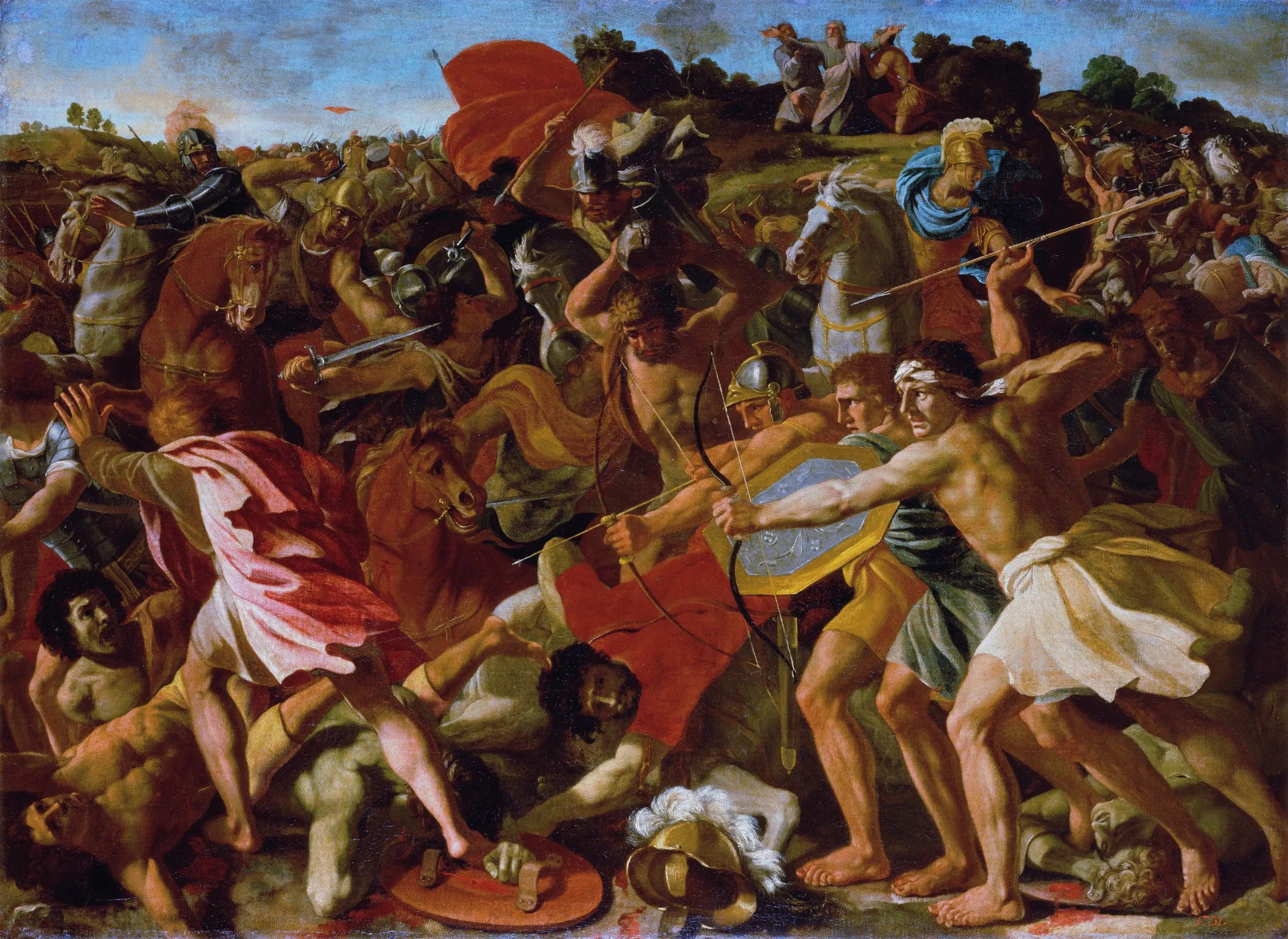 The Victory of Joshua over the Amalekites