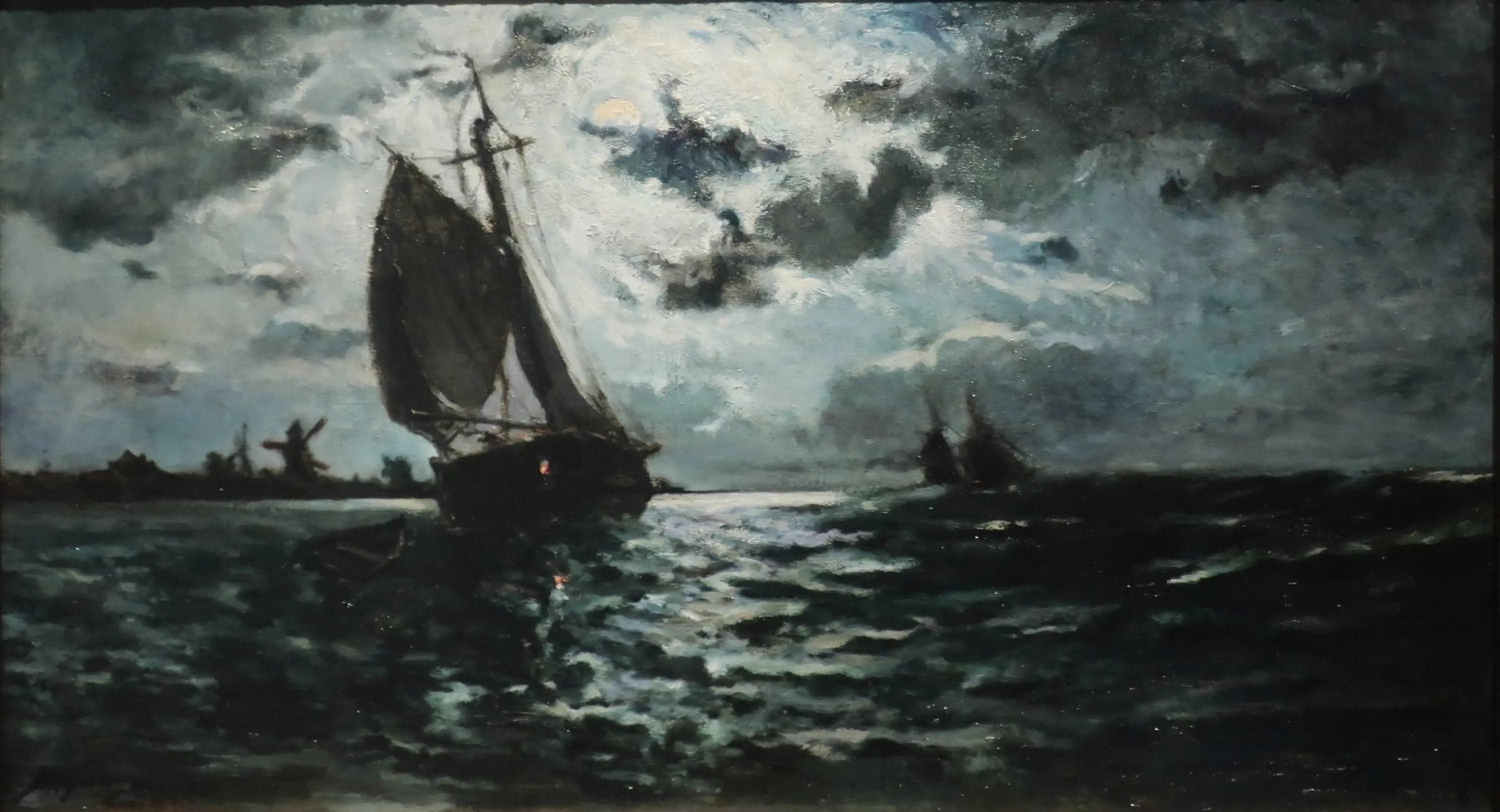 Sailboat in the Moonlight