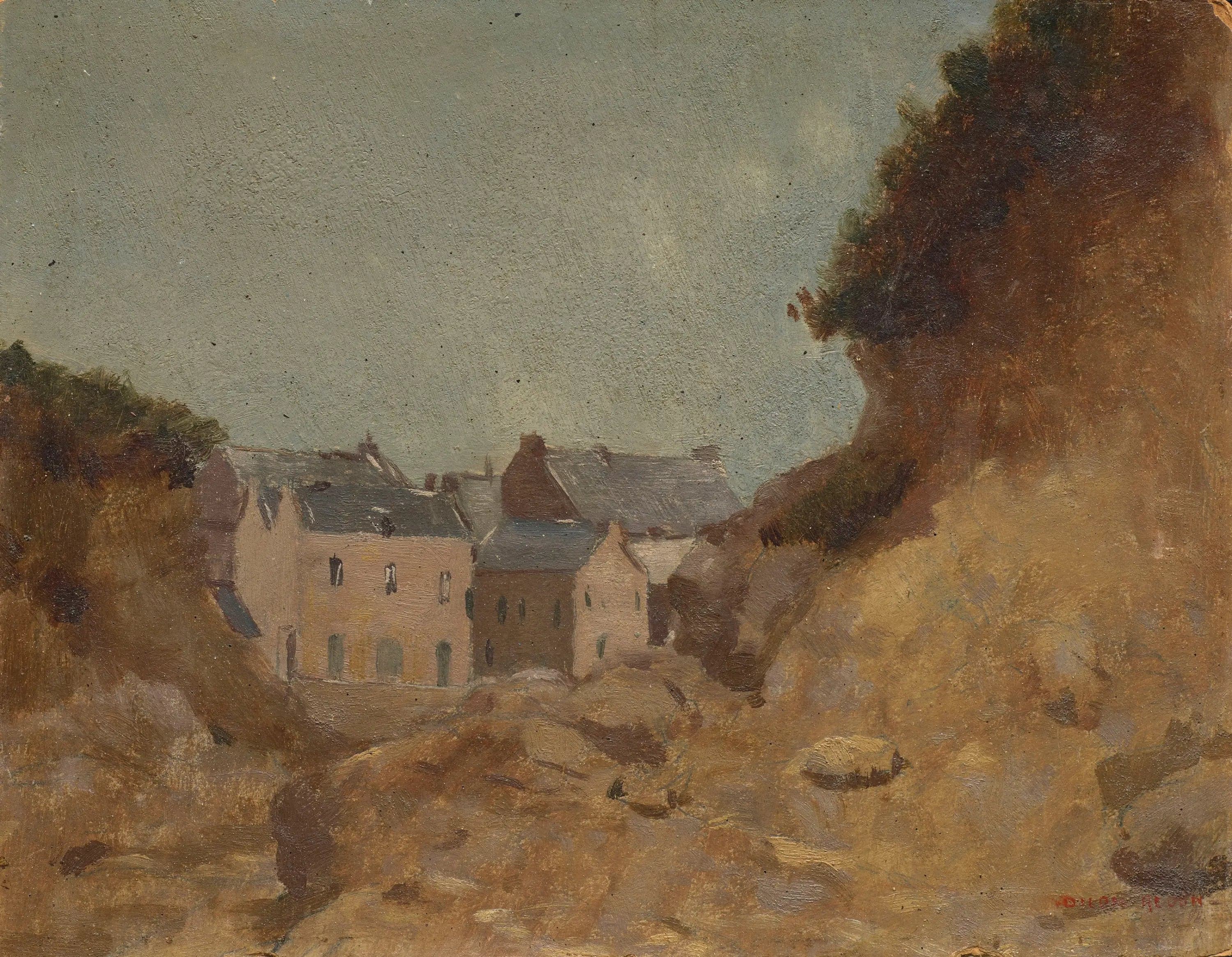 Village dans les Basses-Pyrénées