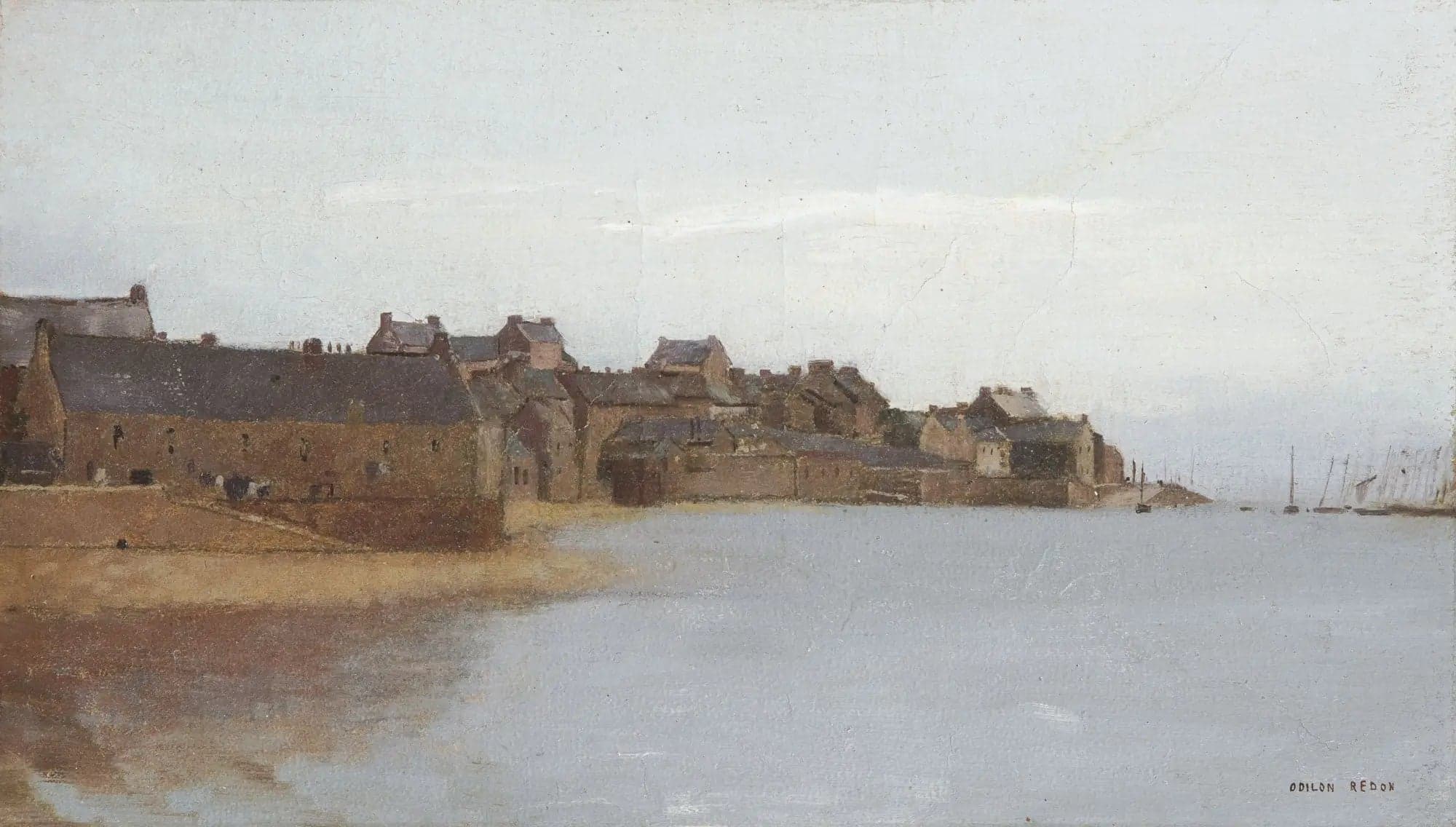 Village on the Brittany coast