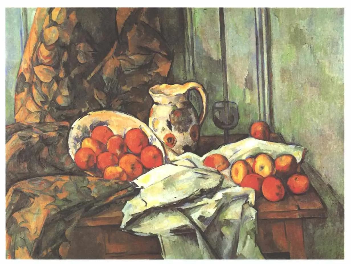 Apples and Jug on a Table