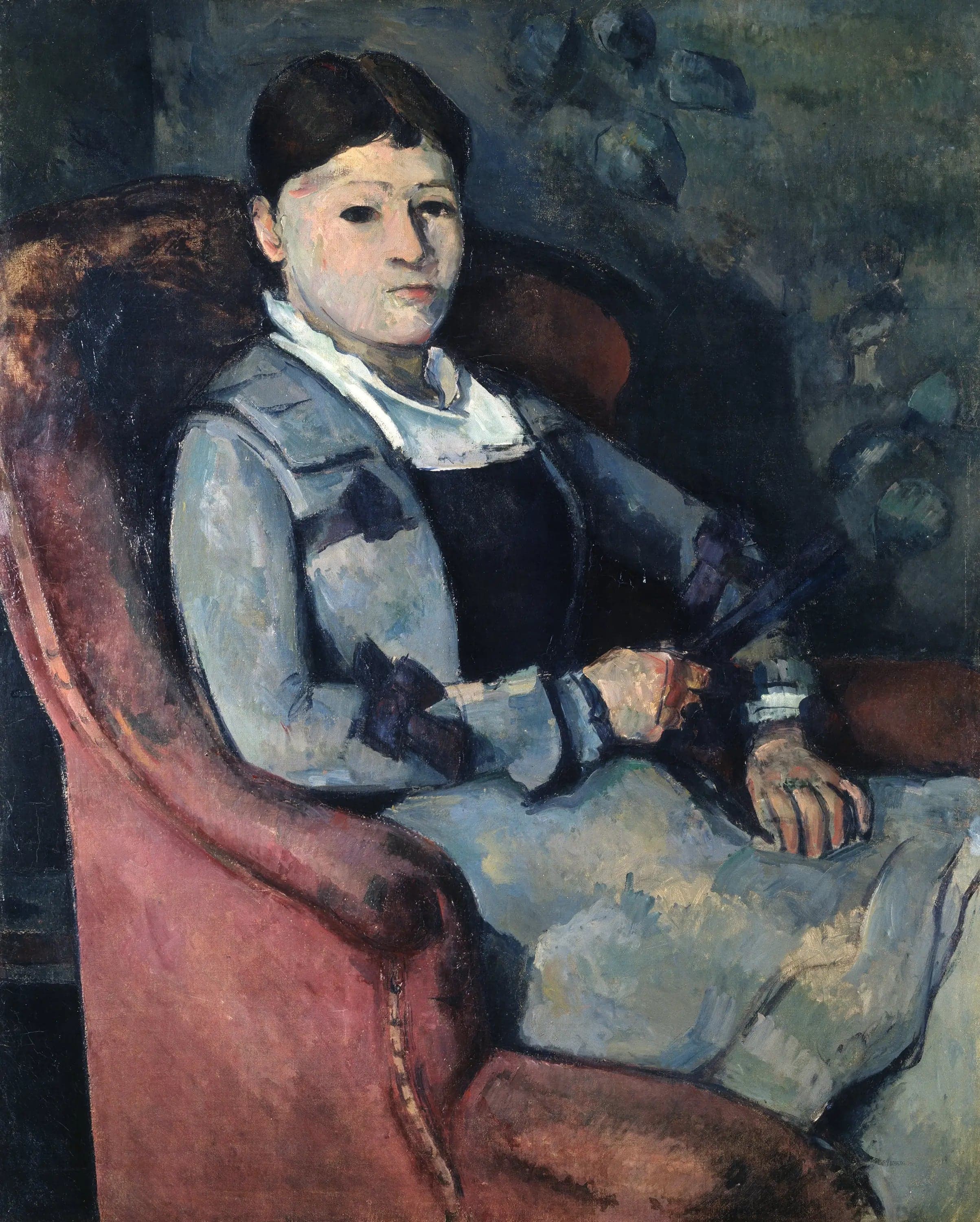 Mrs. Cézanne with a Fan