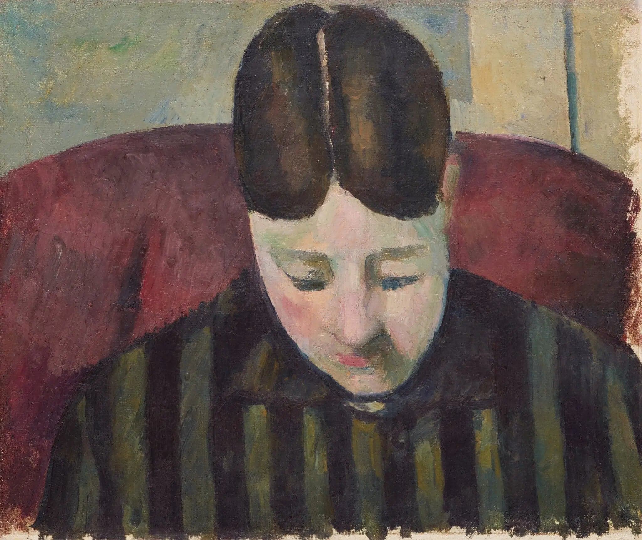 Portrait of Madame Cézanne