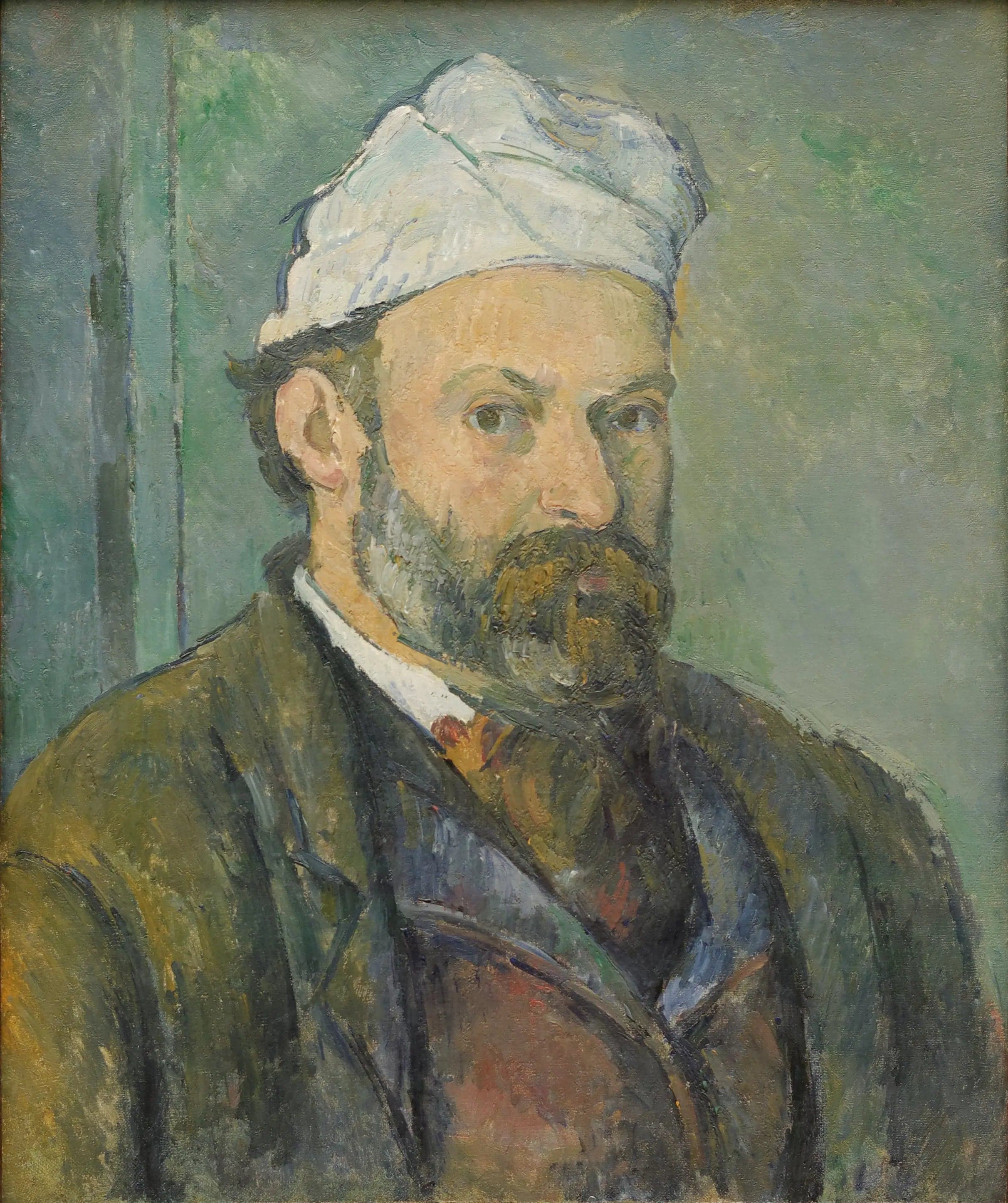 Portrait of the Artist in a White Cap