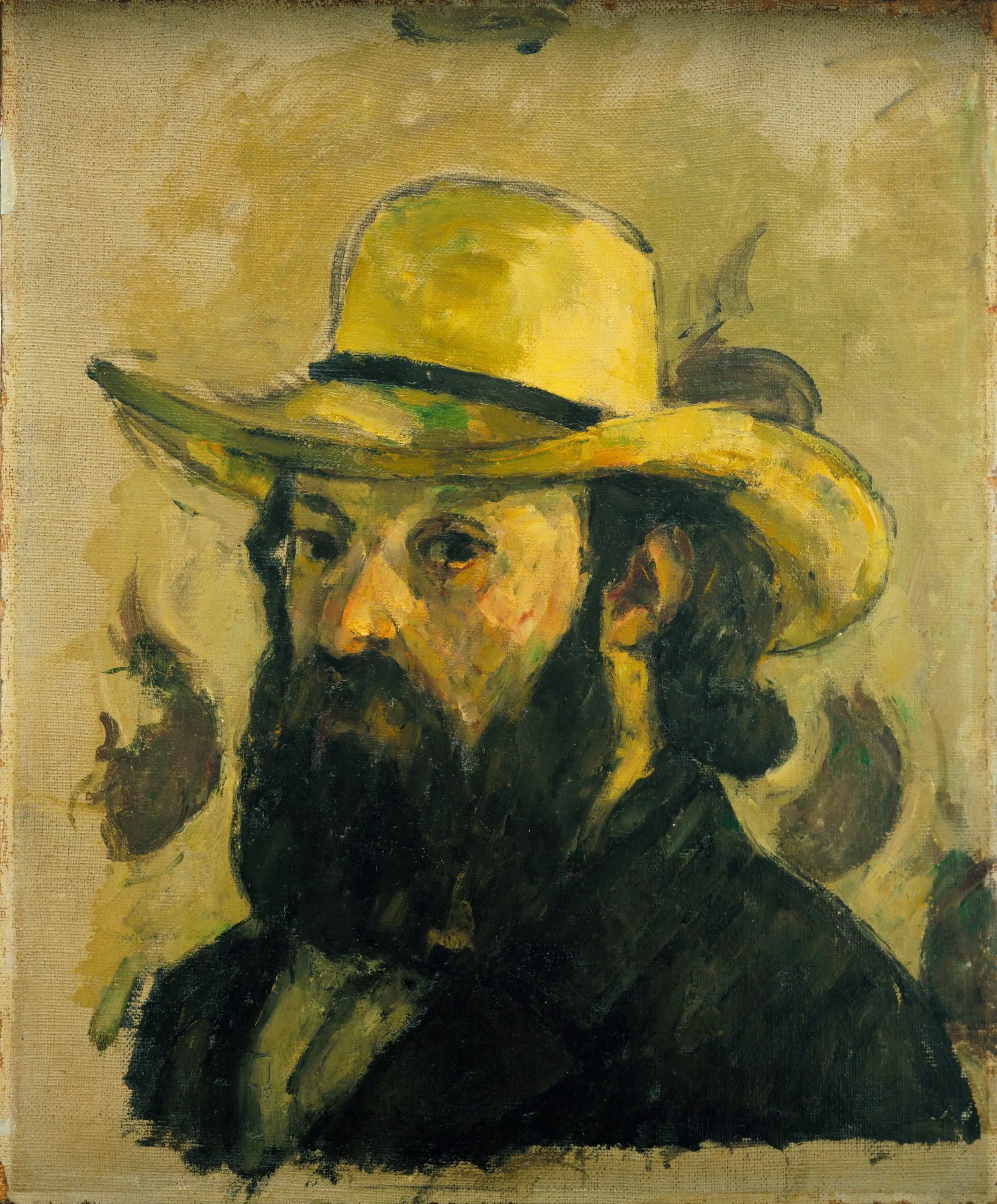 Portrait of the Artist with a Straw Hat