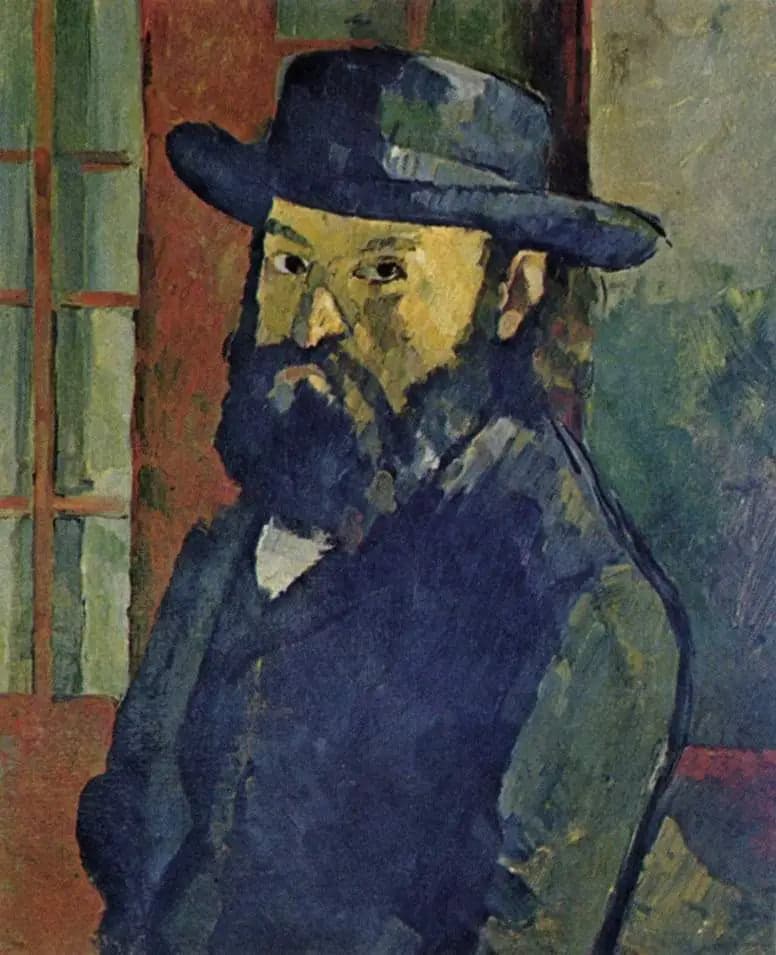 Portrait of the Artist with a Wide-Brimmed Hat