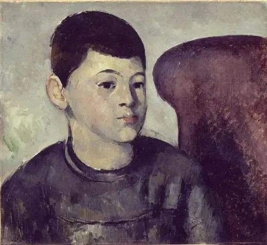 The Artist's Son in the Red Armchair