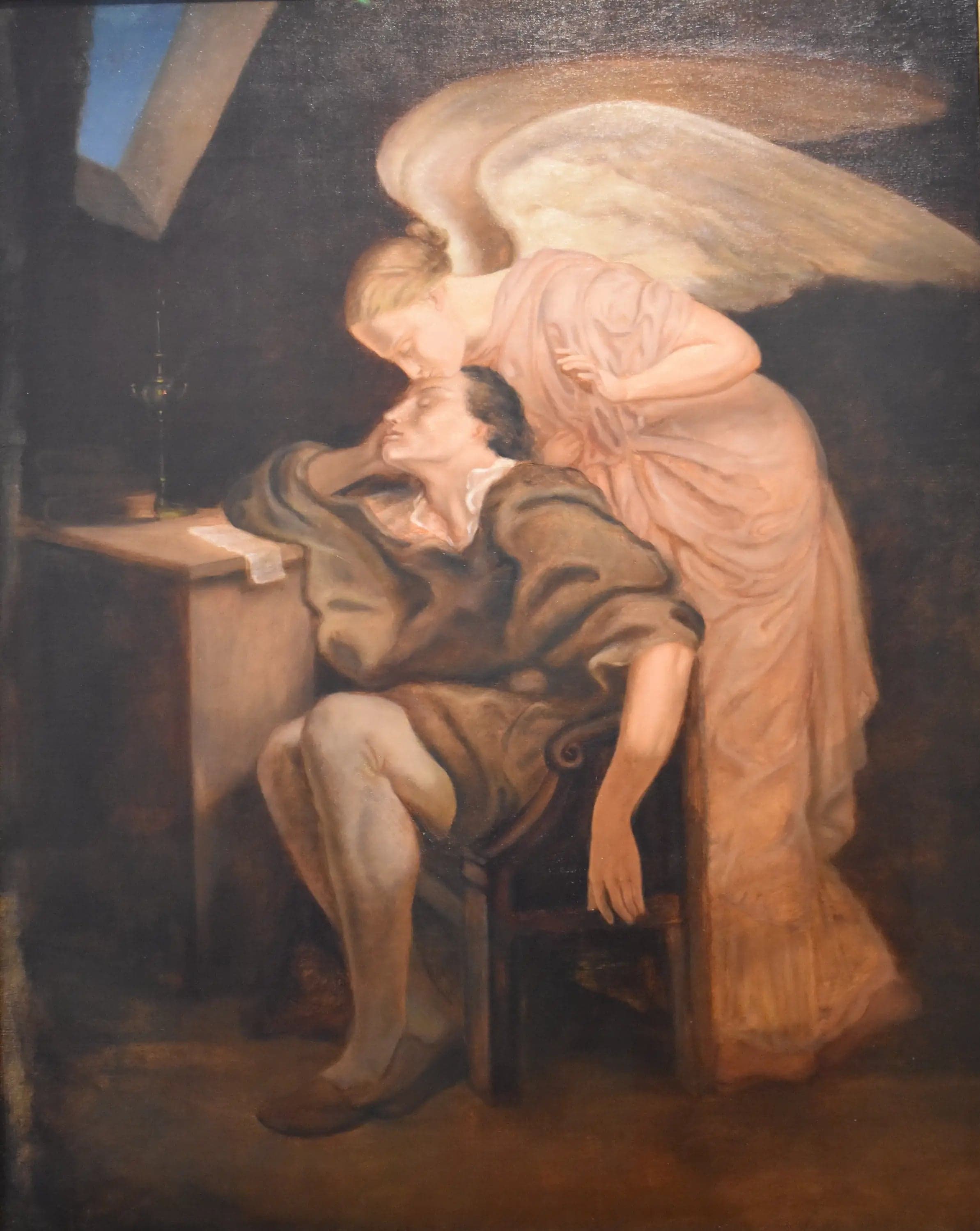 The Kiss of the Muse, after Frillié