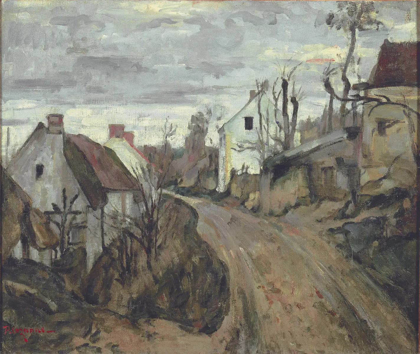 The Old Road at Auvers-sur-Oise