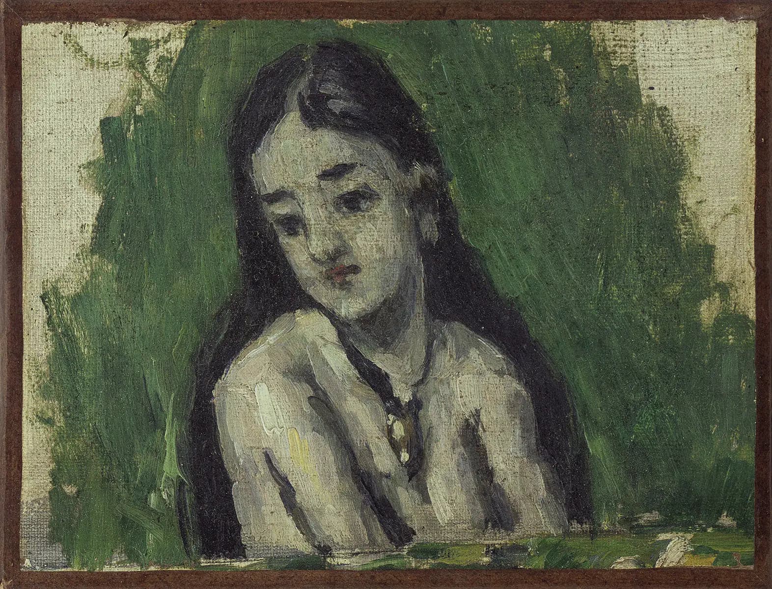 Young Girl with Loose Hair