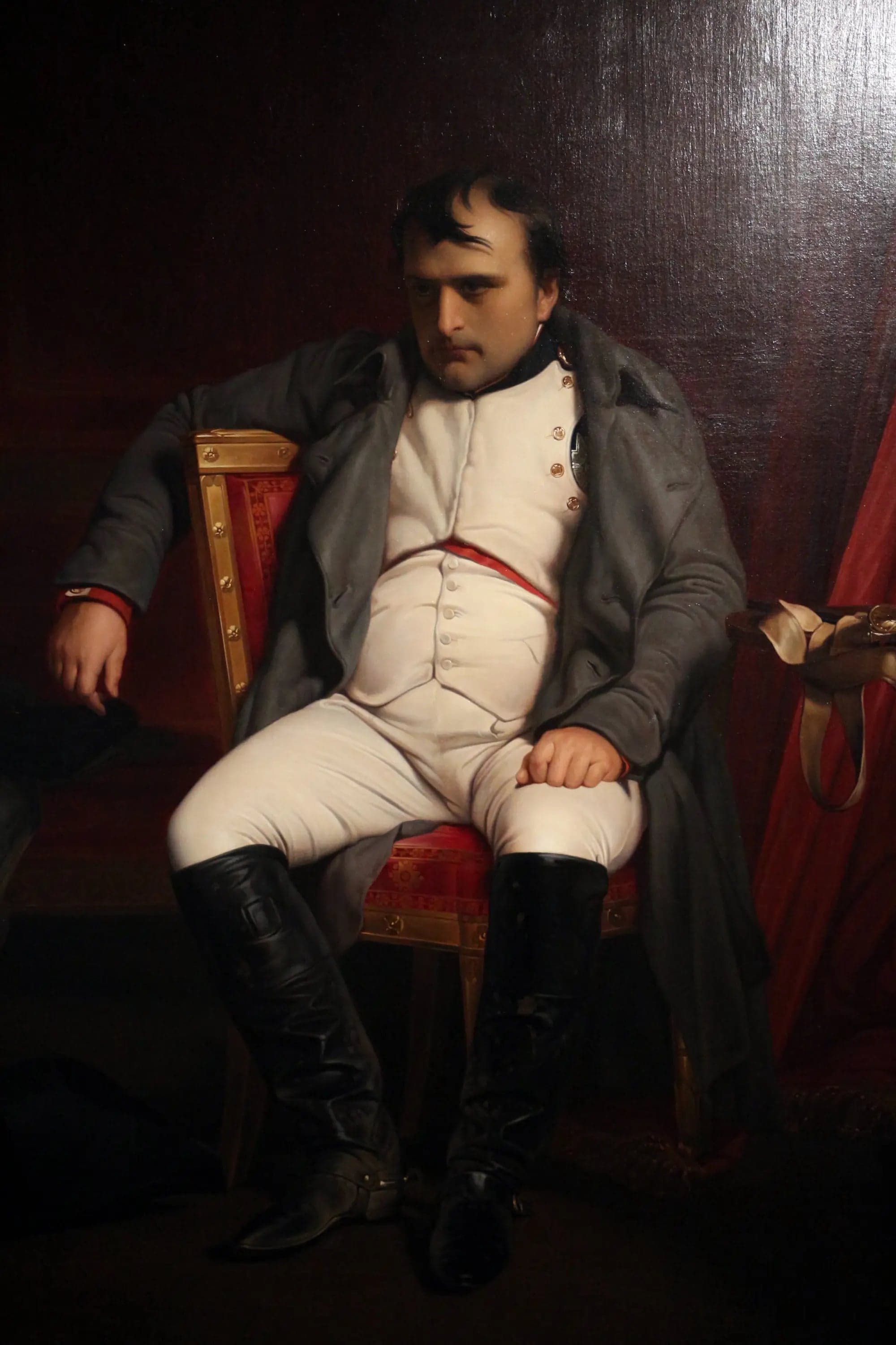 Napoleon I at Fontainebleau on March 31, 1814