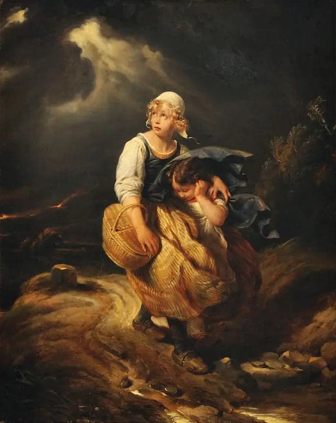 The Children Surprised by the Storm