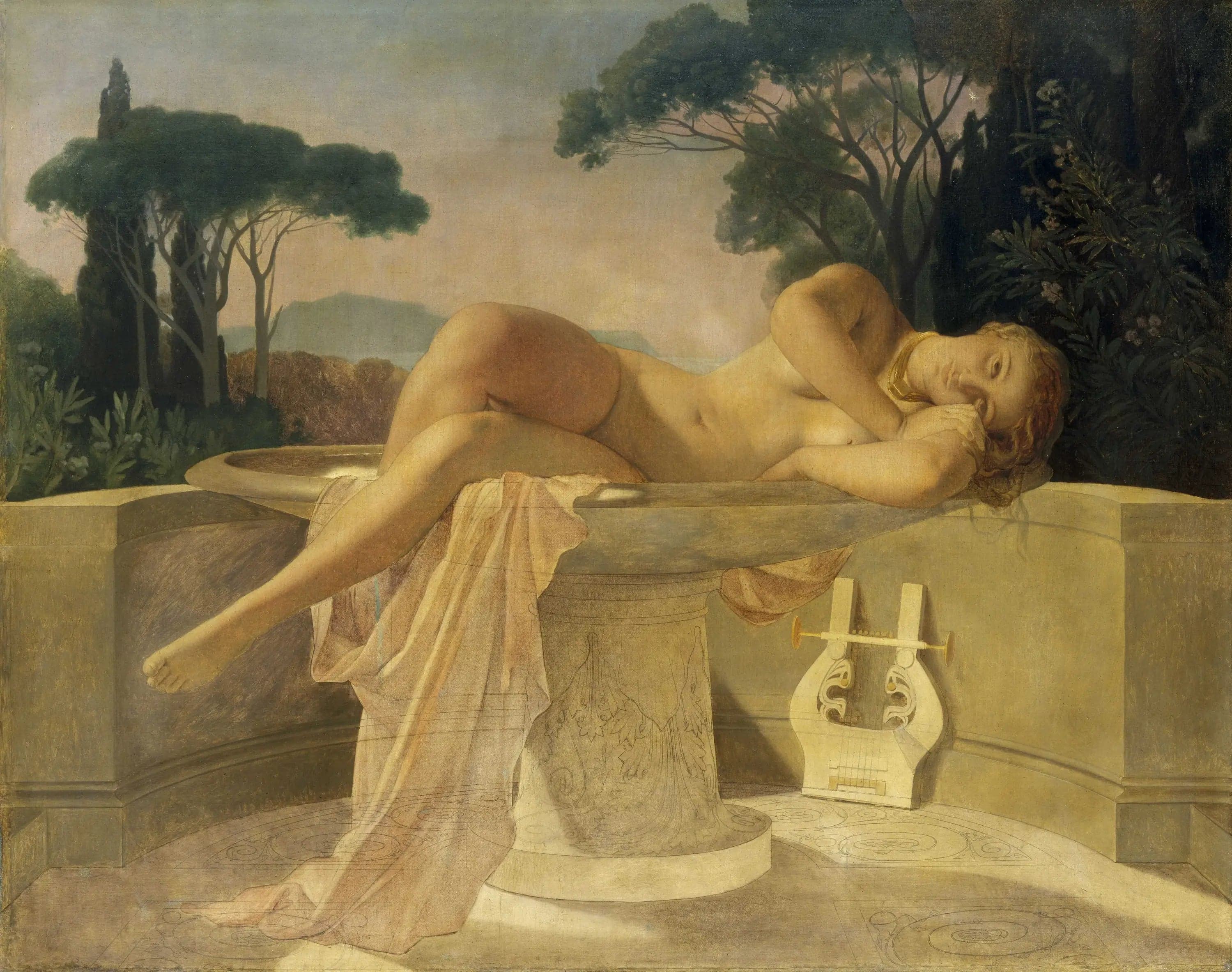 Young Girl in a Vase