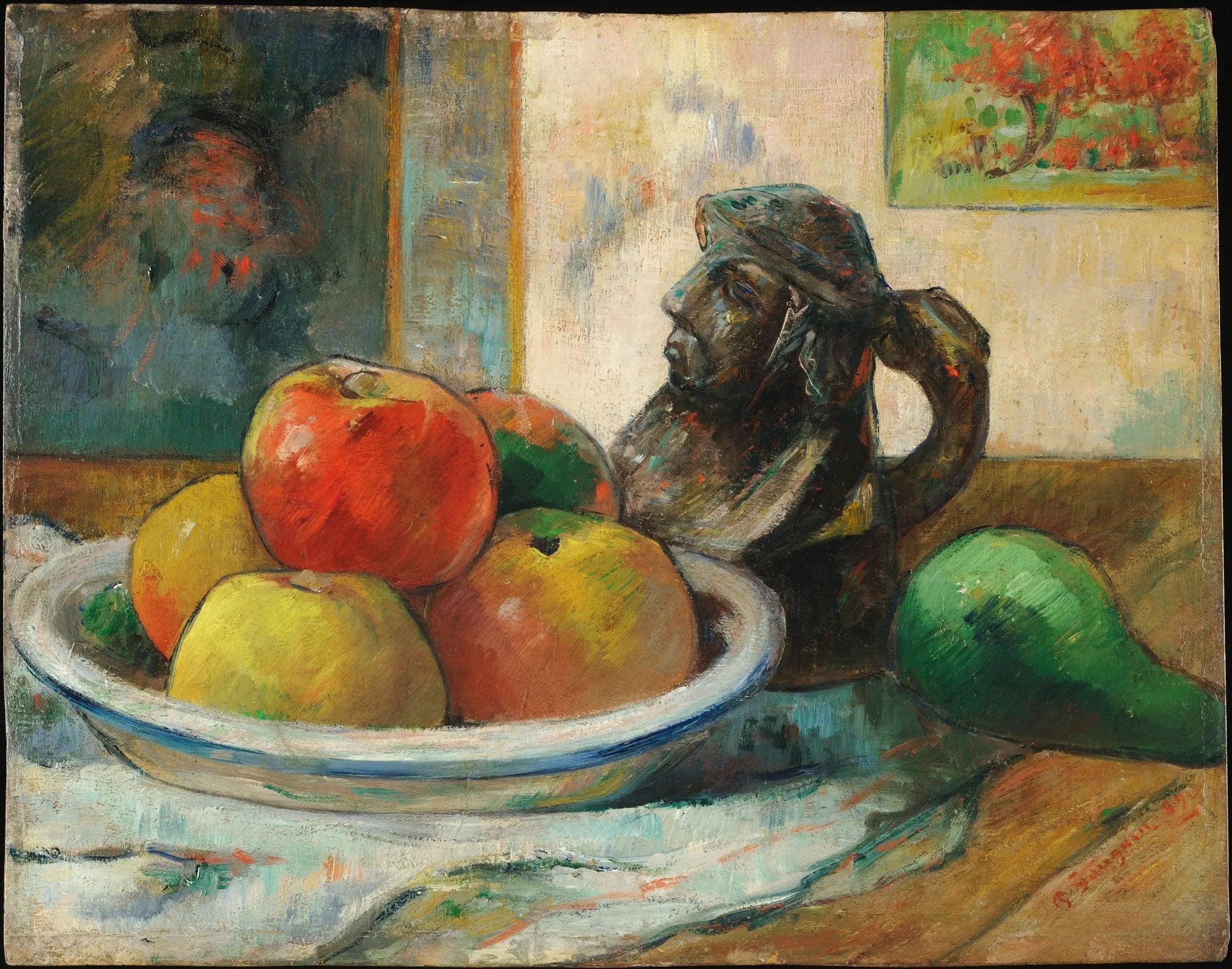 Apples, Pear and Ceramic