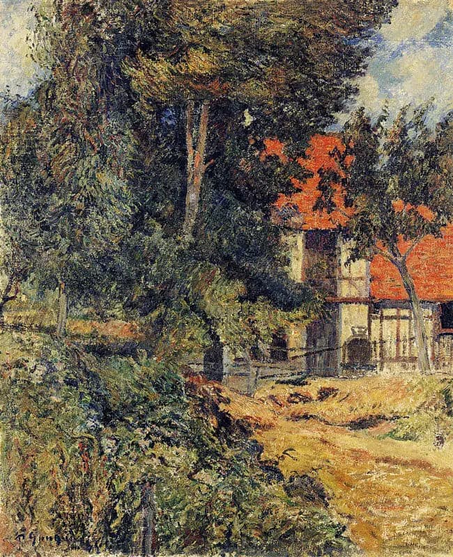 Barn near Dieppe II, or Cottage in Normandy I