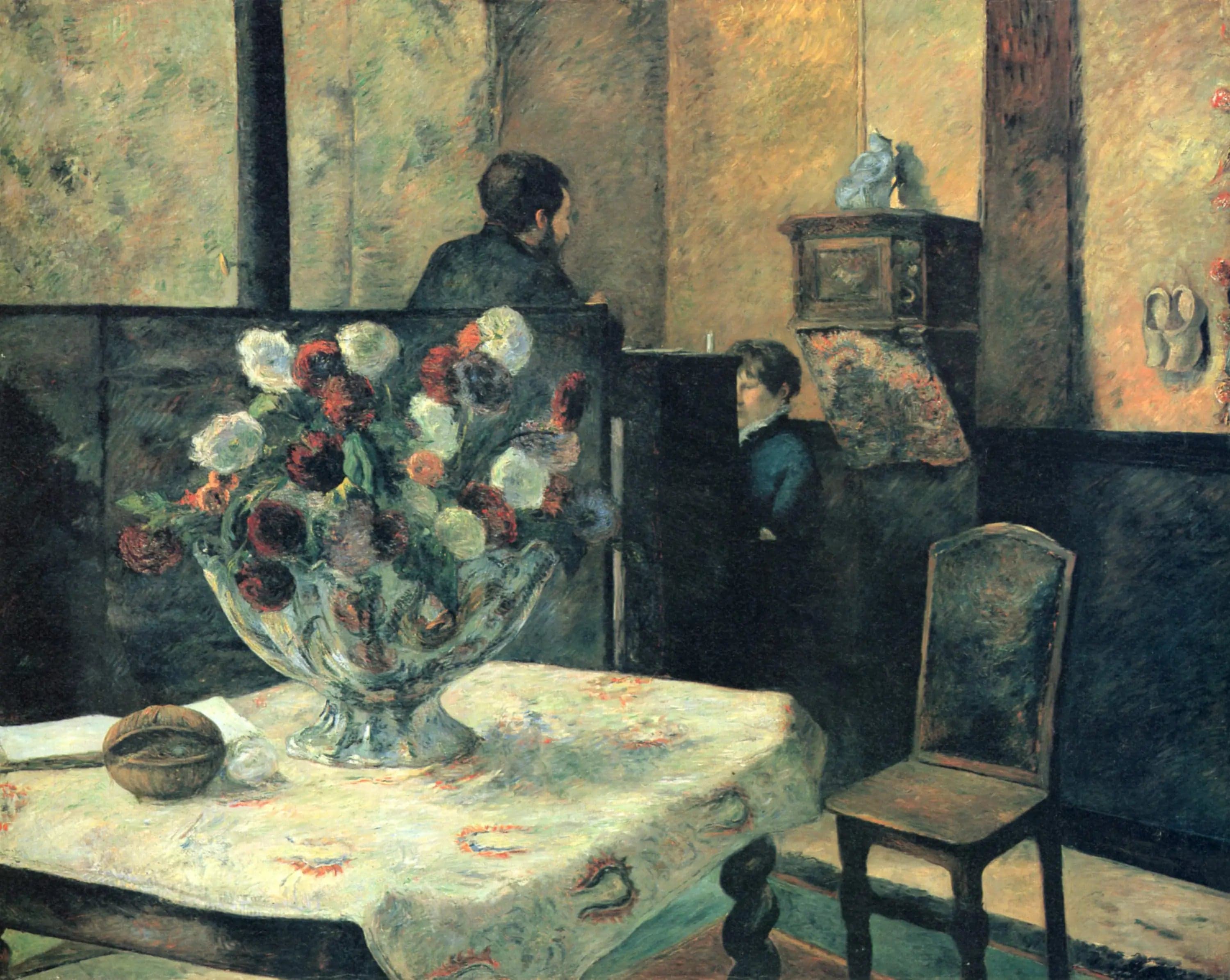 Interior of the Painter in Paris, Rue Carcel